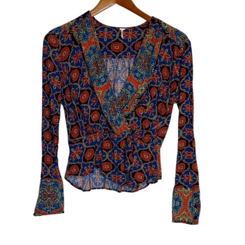 Free People Free People Top Women X Small Falling For You Boho Chic Size XS / US 0-2 / IT 36-38 - 1 Thumbnail
