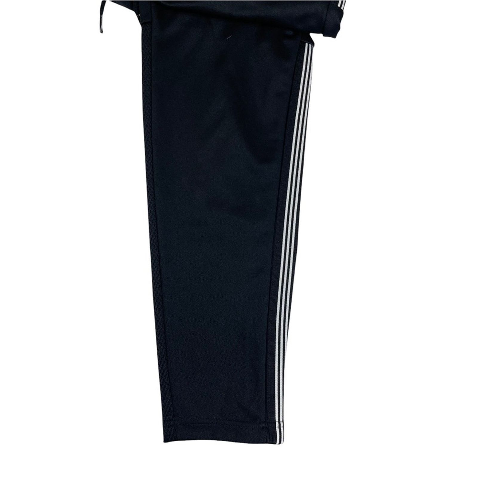 Adidas Adidas 3 Stripe Track Pant Drawstring Button Mesh Detail Size 26" / US 2 / IT 38 - 6 Thumbnail