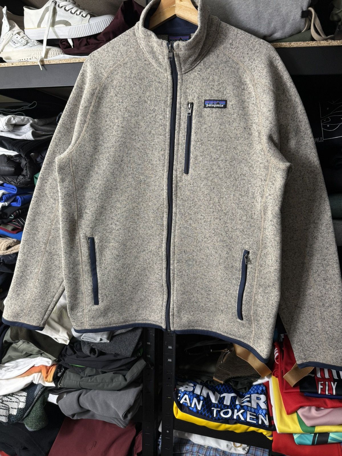 Patagonia Patagonia Better Sweater Full Zip Fleece Jacket Beige Gray Size US M / EU 48-50 / 2 - 3 Thumbnail