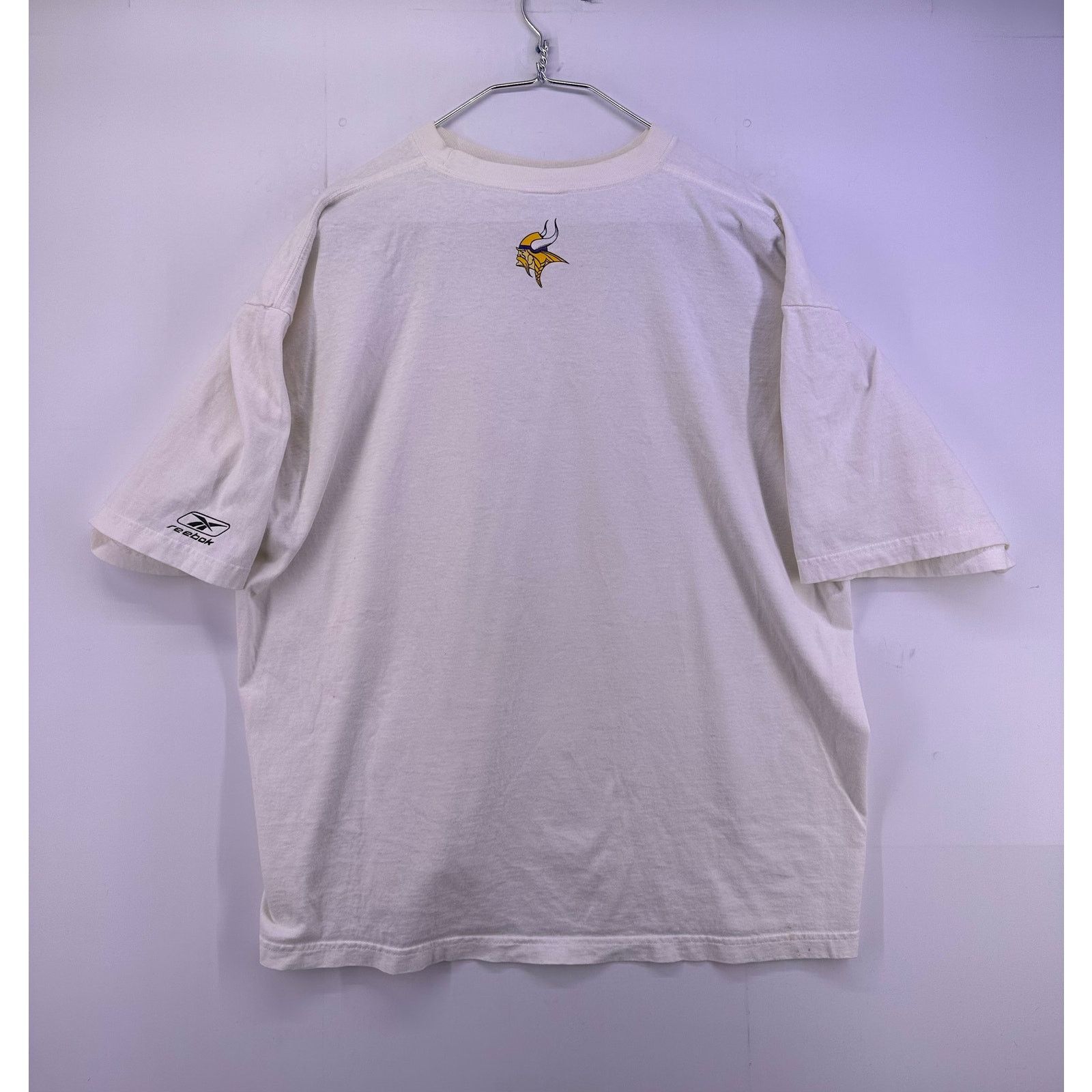 Reebok Vintage Reebok NFL MN Vikings White Tshirt Size 2XL Size US XXL / EU 58 / 5 - 9 Thumbnail