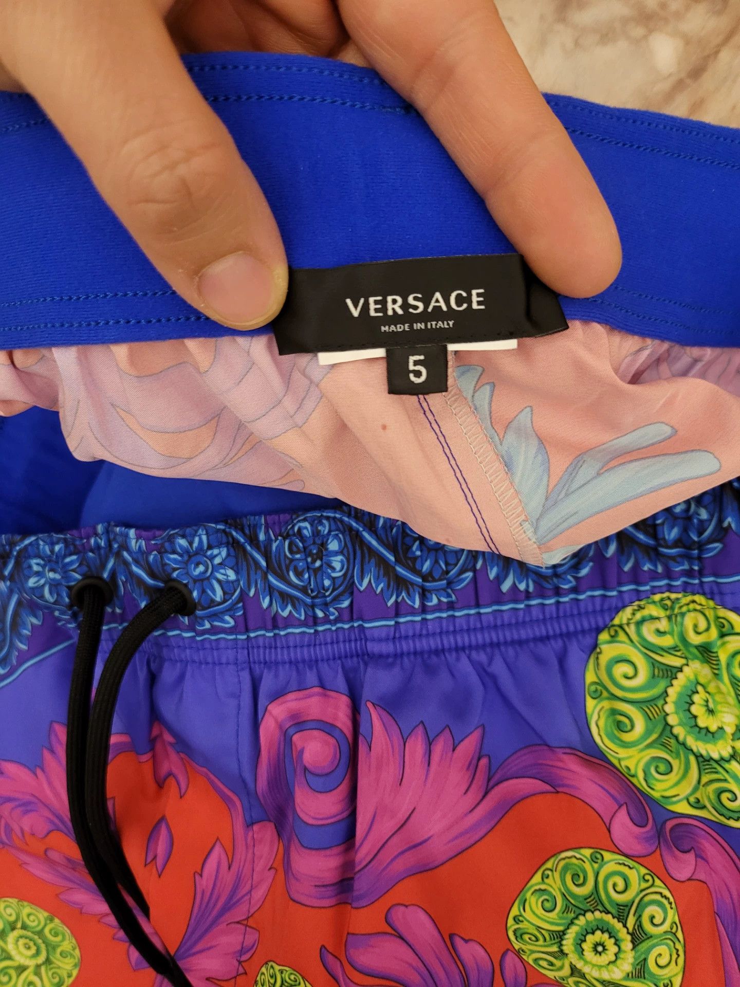 Versace Versace New Men's Authentic Pants (Wash Label Cut) Size US 38 / EU 54 - 3 Thumbnail