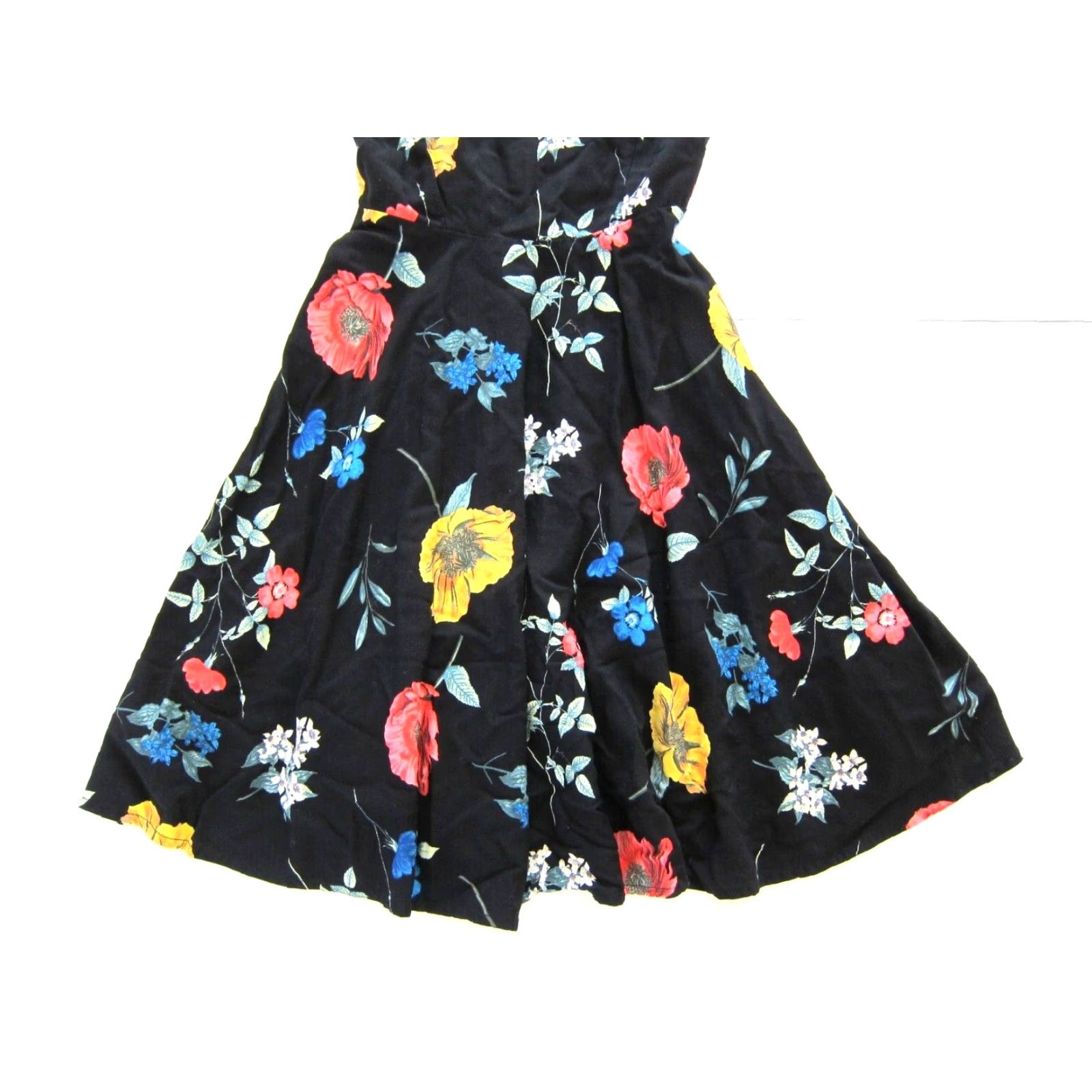 Old Navy Old Navy Floral Slip Tank Sun Dress XS Women Black Green Yellow Pink Floral Patterns 100% Rayon Swing Dress XS Women Size XS / US 0-2 / IT 36-38 - 8 Thumbnail