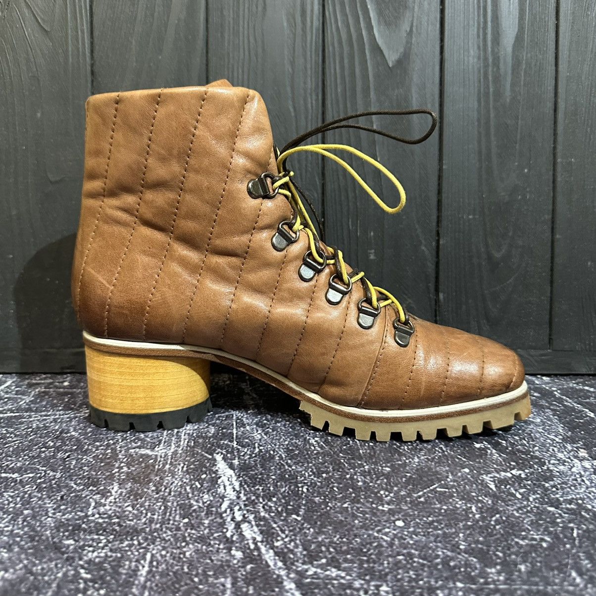 Halmanera HALMANERA Women’s Leather Boots size 37.5eu Rick Owens style Size US 7.5 / IT 37.5 - 8 Thumbnail