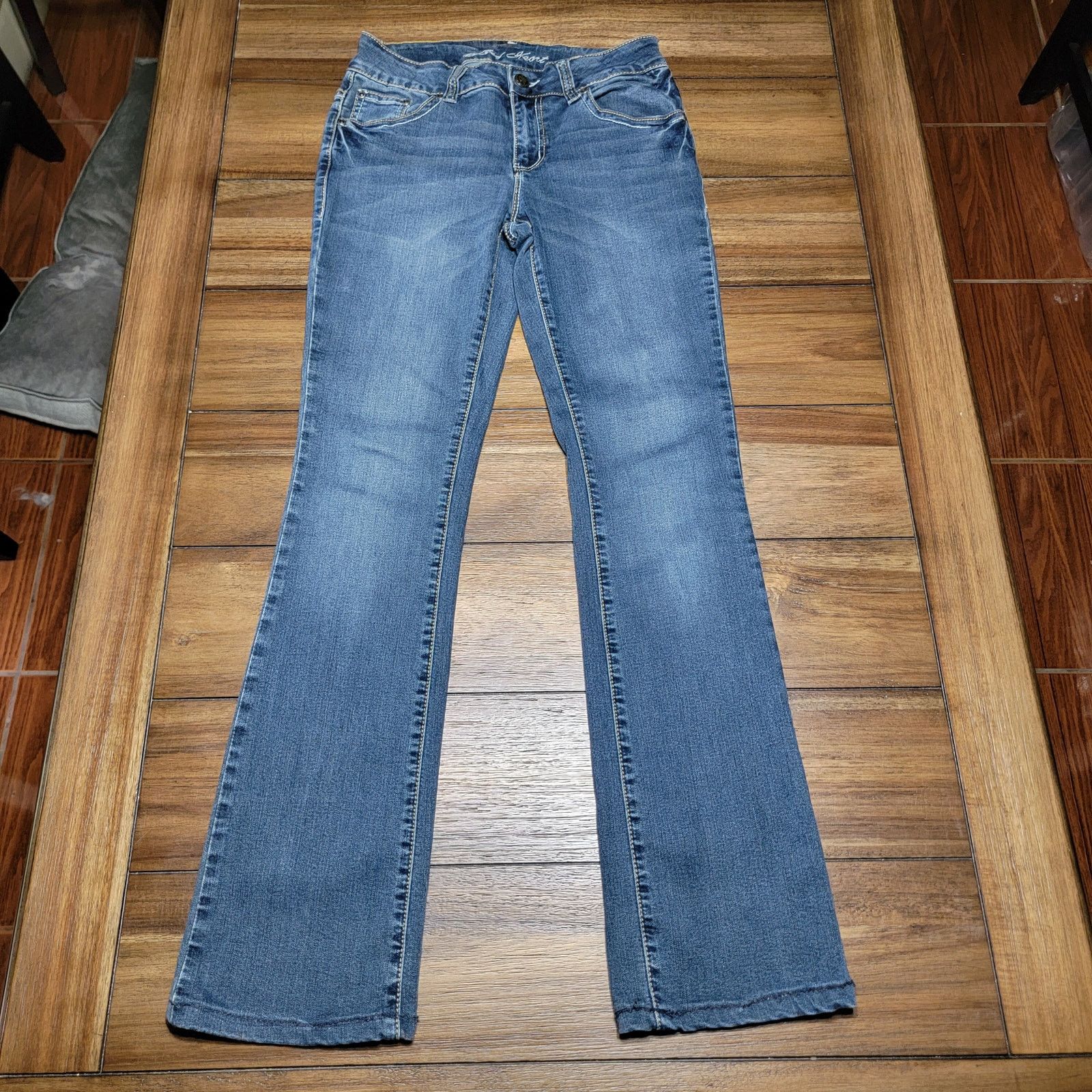 Other Wired Heart Straight Stretch w/ Embroidered Pockets -Size 26 Size 28" / US 6 / IT 42 - 4 Thumbnail