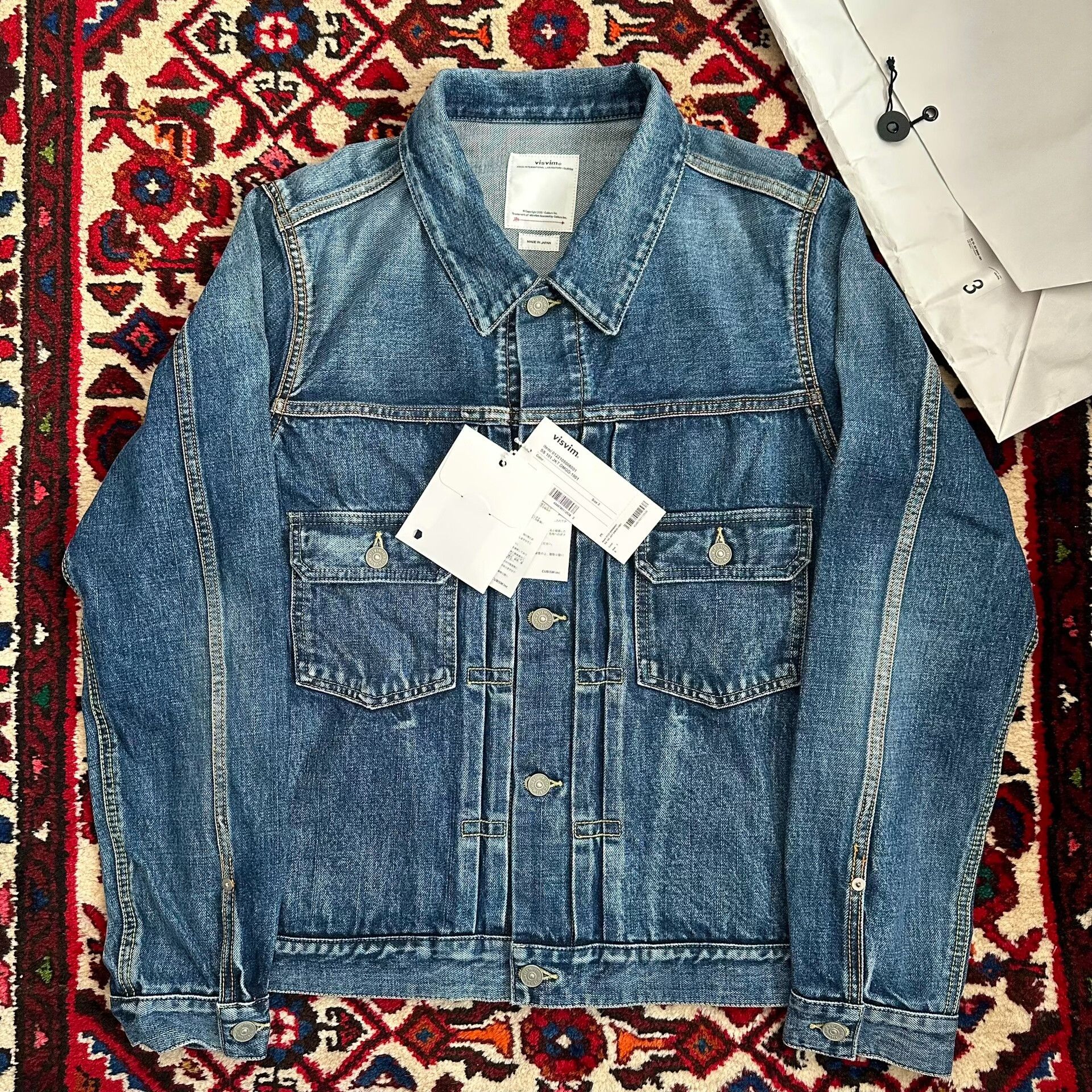 Visvim Visvim Denim Jacket Size 3 Brand New Size US L / EU 52-54 / 3 - 1 Thumbnail