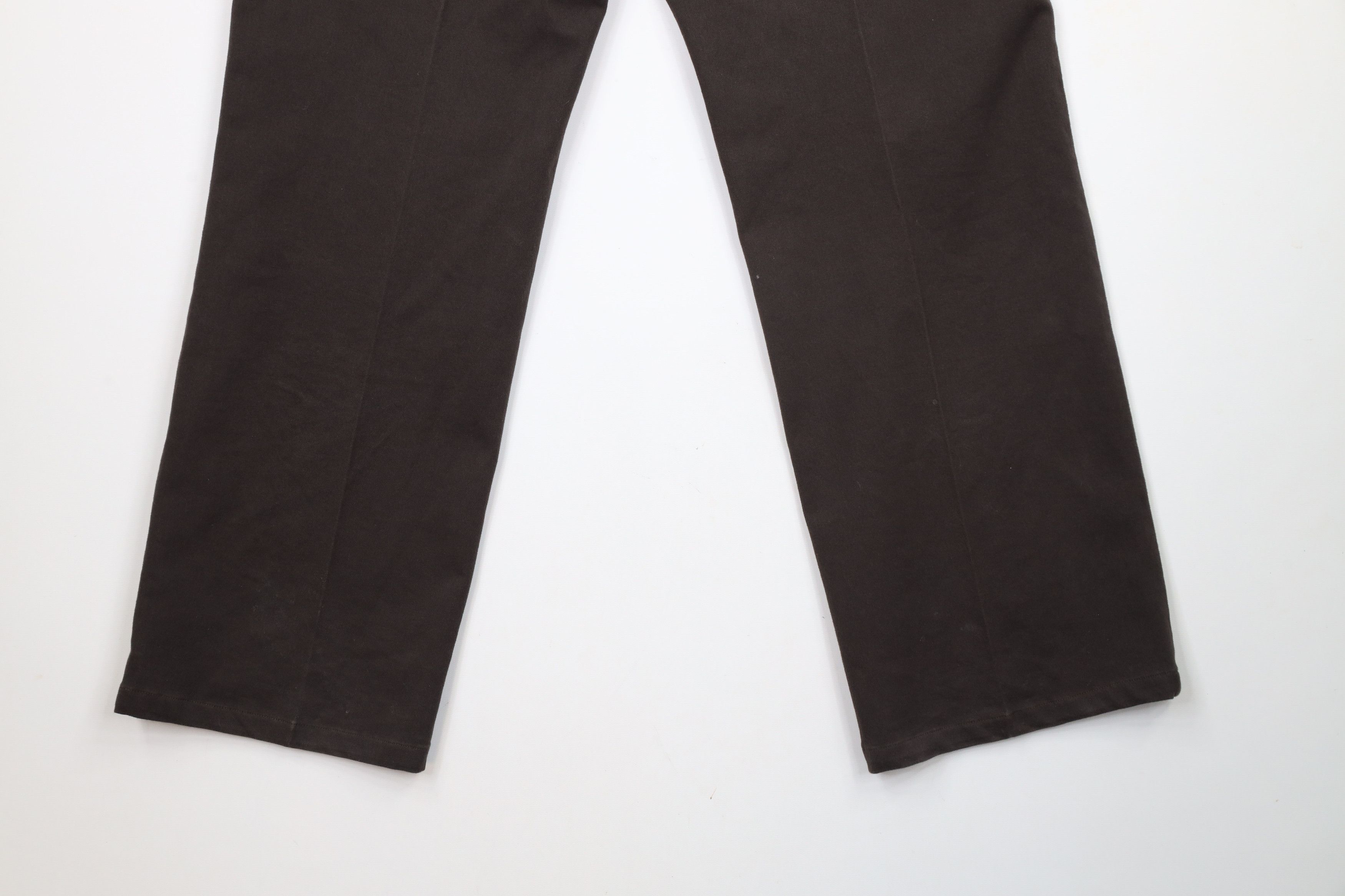 Vintage Vintage Y2K Streetwear Stretch Wide Leg Chino Pants Brown Size US 36 / EU 52 - 14 Thumbnail