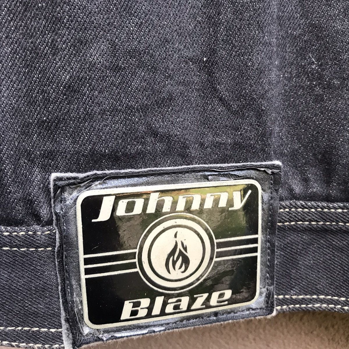 Fubu Vintage 90s JOHNNY BLAZE jeans jacket hiphop style Size US XL / EU 56 / 4 - 5 Thumbnail