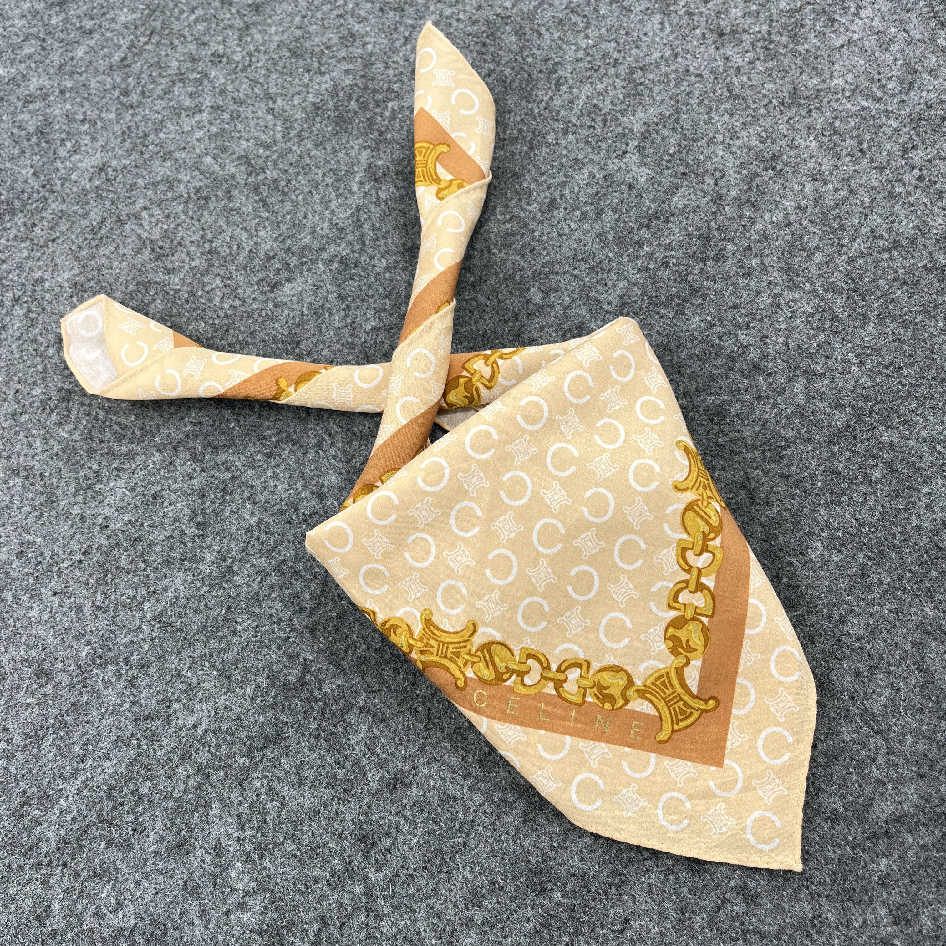 Celine Celine Handkerchief / Bandana / Neckerchief B961 Size ONE SIZE - 8 Thumbnail