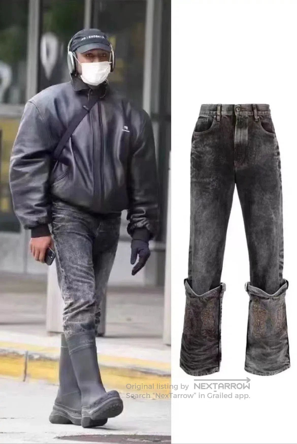 Y/Project y/project cowboy jeans with removable leg pieces. Size US 30 / EU 46 - 5 Thumbnail