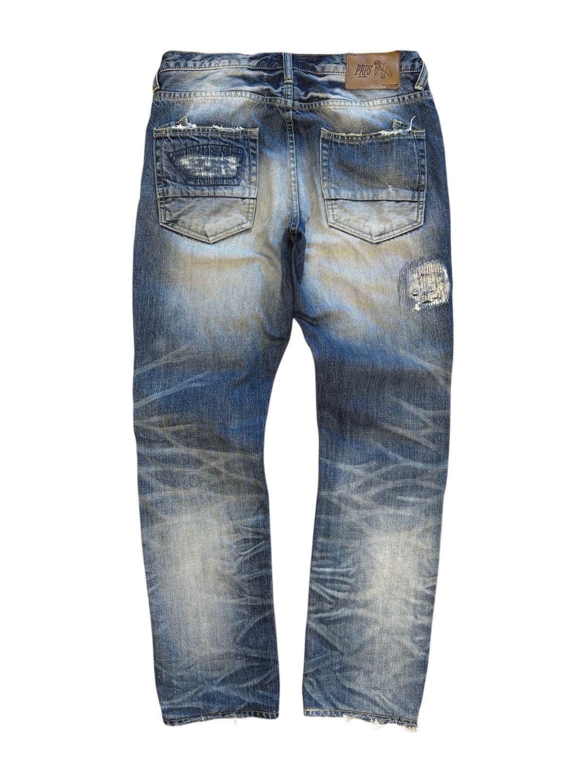 Prps Prps Archive Crazy Distressing/Stitching Denim Size 32 Size US 32 / EU 48 - 2 Thumbnail