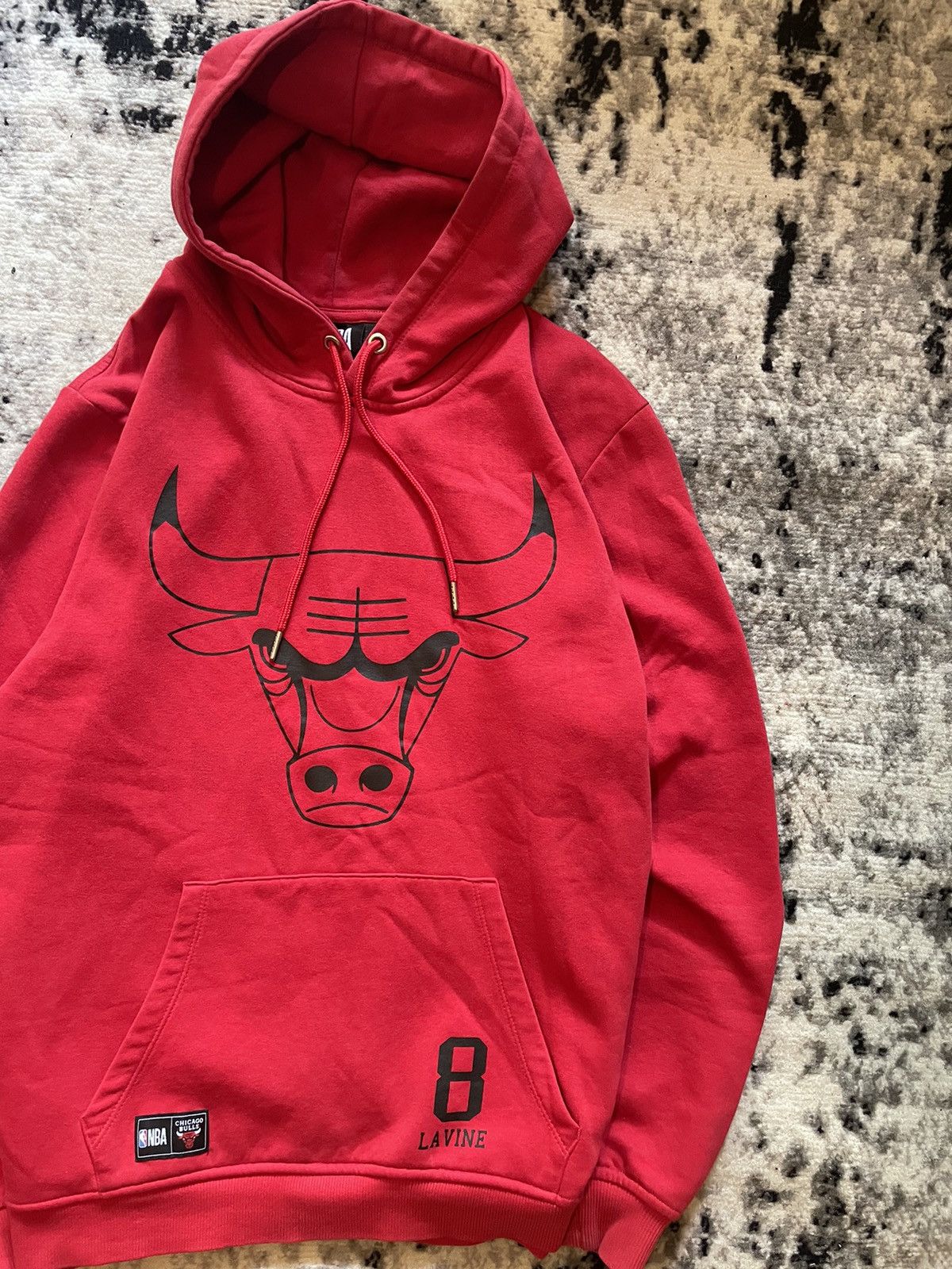 NBA × Vintage Vintage Hoodie Chicago Bulls Nba Lamine Bagy Fit Y2k Size US XL / EU 56 / 4 - 2 Thumbnail
