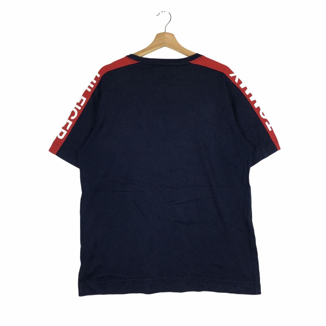 Tommy Hilfiger Vtg TOMMY HILFIGER Spell Out Side Tap Sailing Gear Size XL / US 12-14 / IT 48-50 - 2 Thumbnail