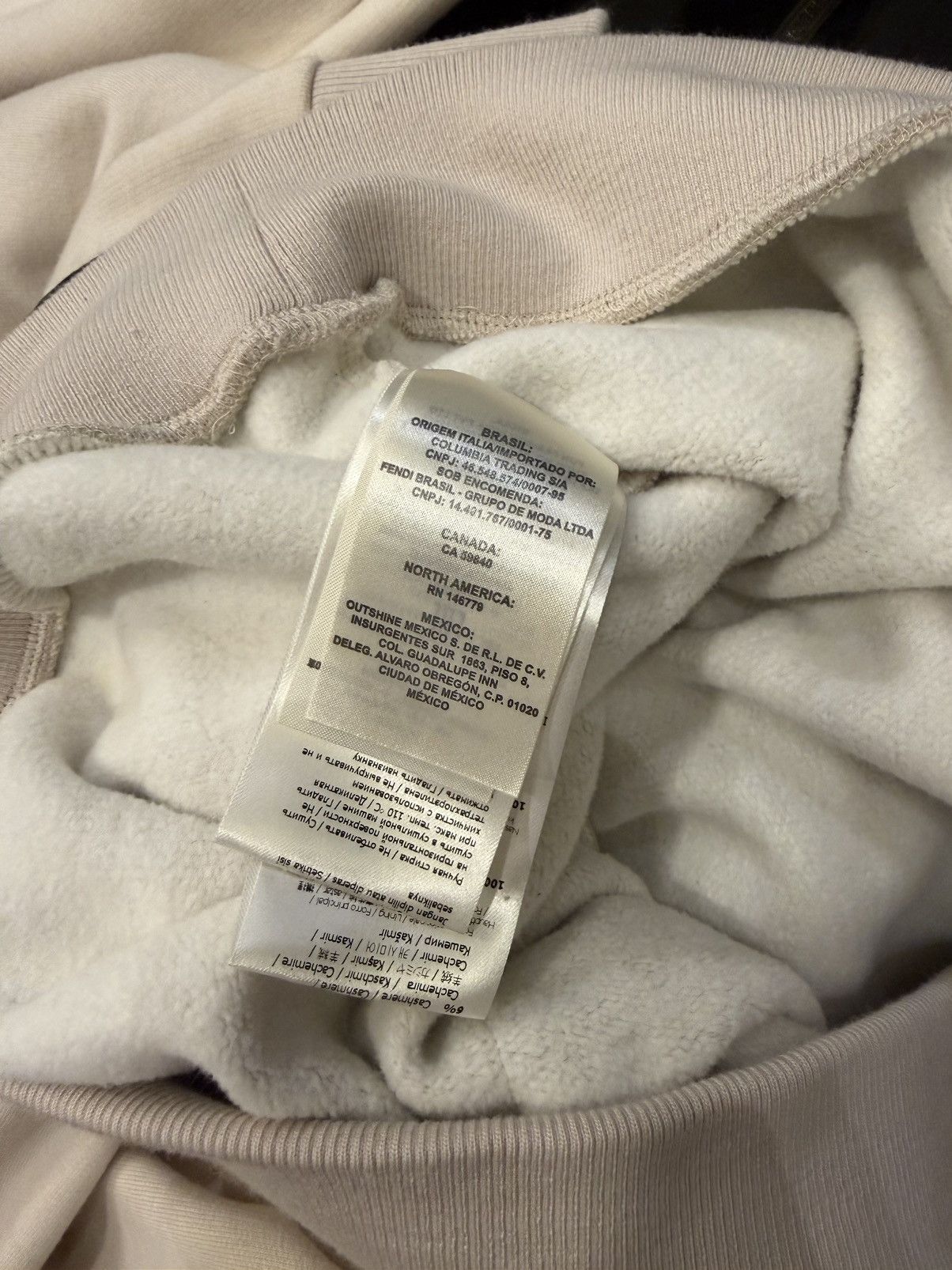 Fendi Fendi Monogram Sleeve Hoodie Size US XXL / EU 58 / 5 - 6 Thumbnail