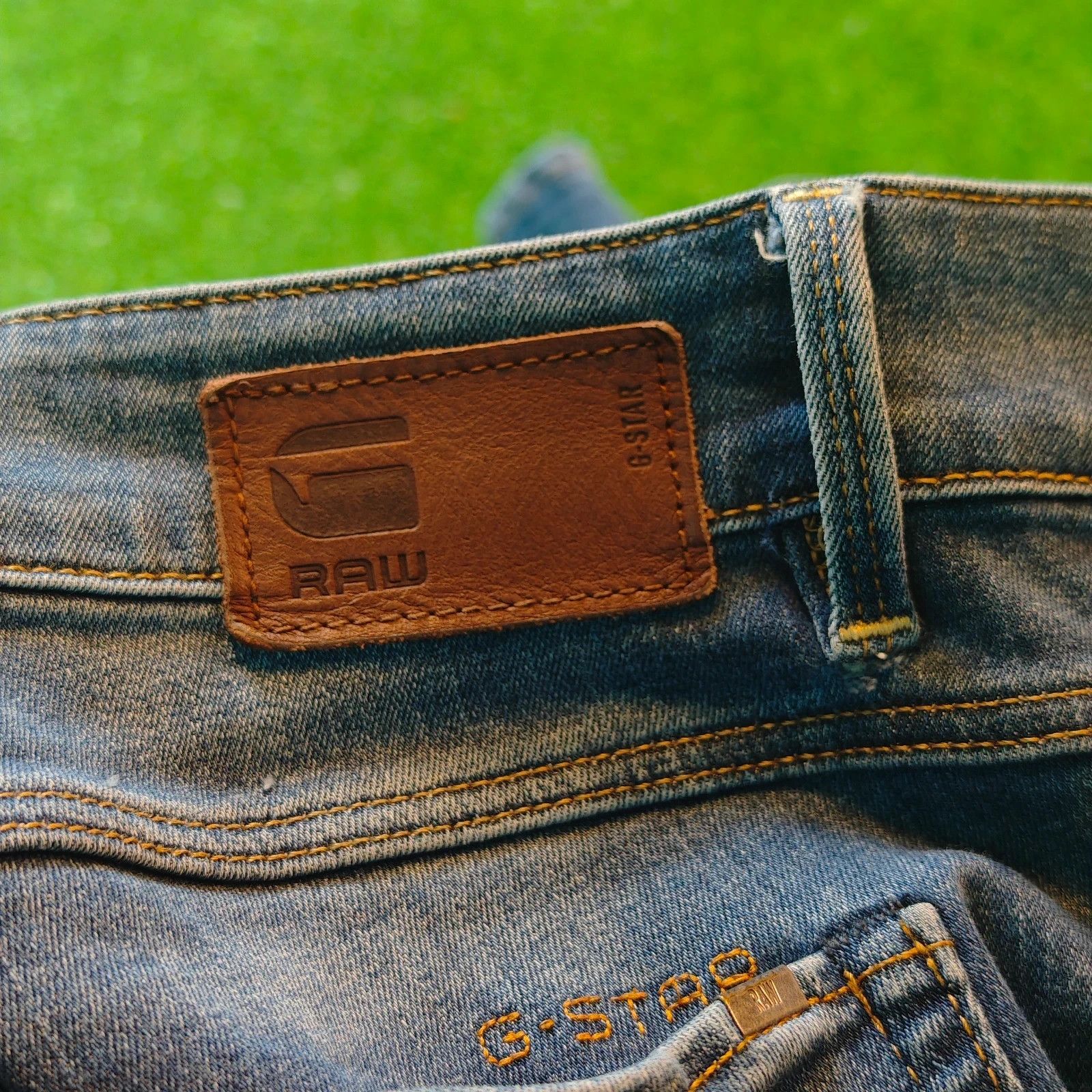 G-Star G-star Jeans Womens 28 Blue Flare 3301 Mid Bootleg Denim Size 28" / US 6 / IT 42 - 6 Thumbnail
