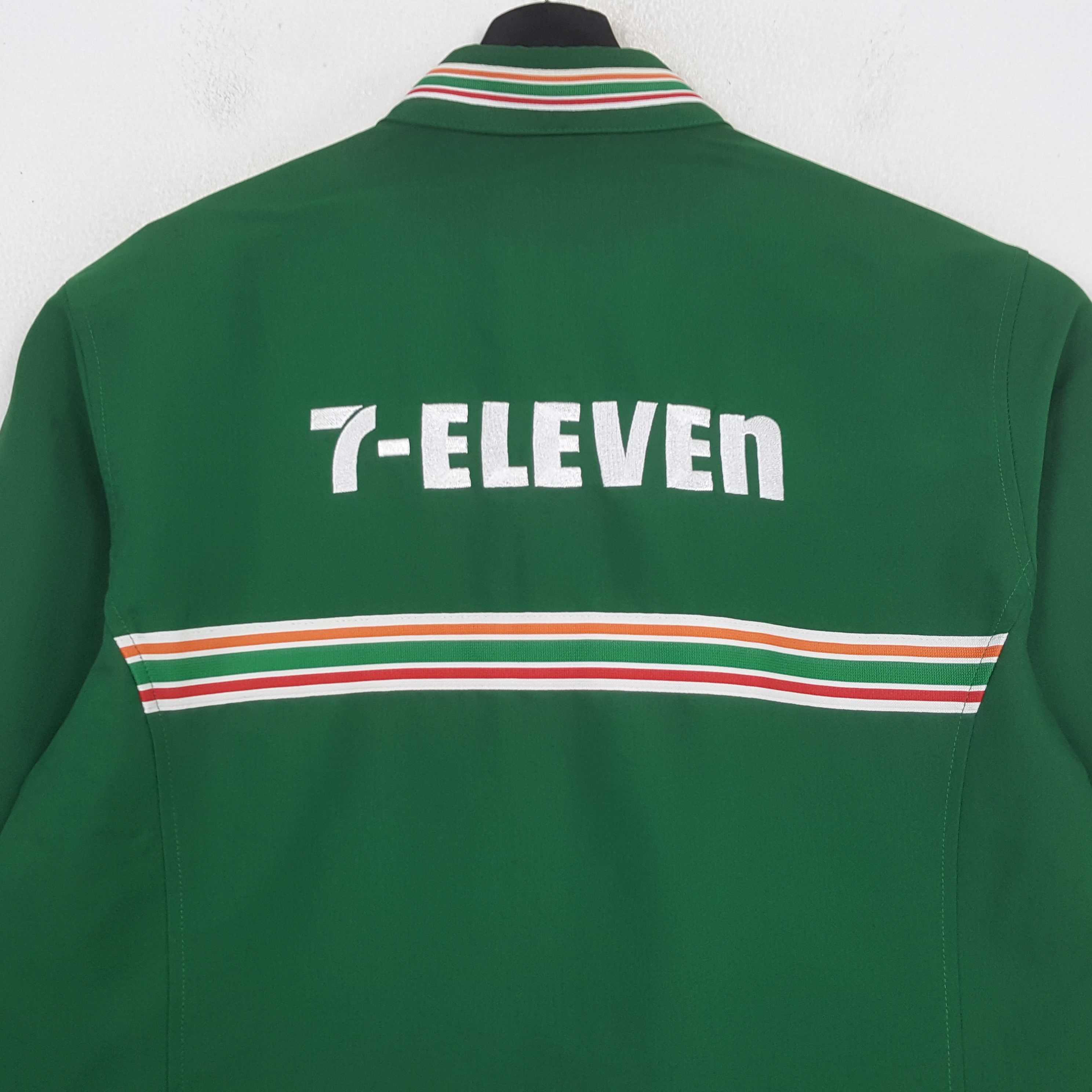 Vintage 7 Eleven Uniform Workwear Jacket C299N53 Size US M / EU 48-50 / 2 - 2 Thumbnail