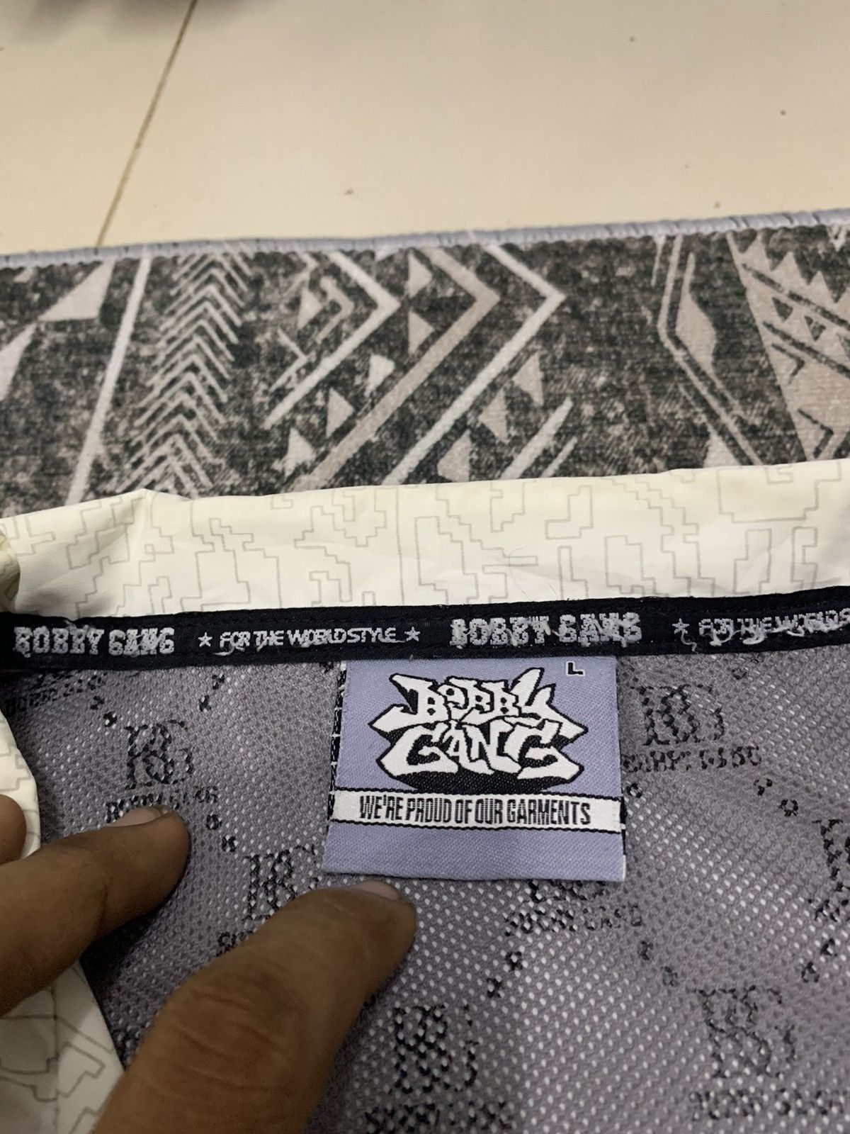 Japanese Brand Y2K JAPANESE HIPHOP STYLE SHIRT BRAND BOBBY GANG Size US L / EU 52-54 / 3 - 10 Thumbnail