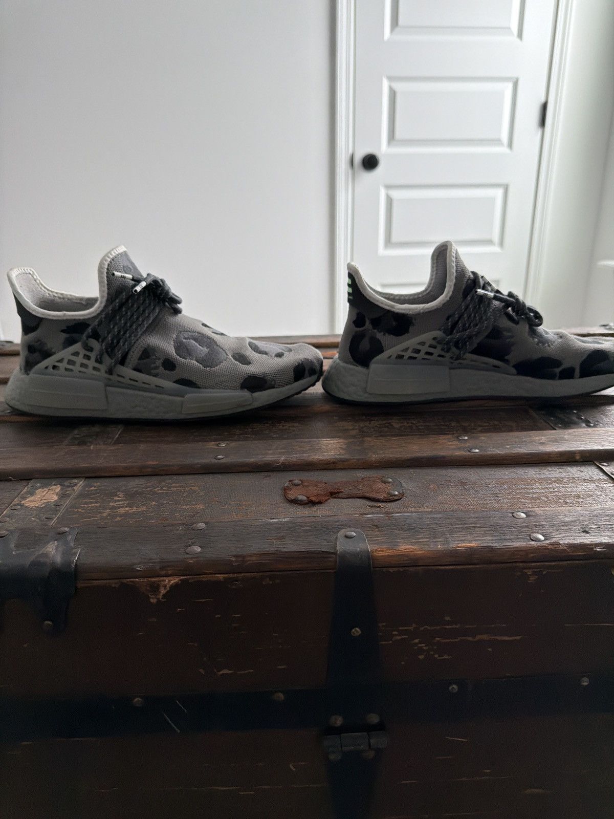 Adidas × Pharrell Ultraboost Hu gray Cheetah Size US 9.5 / EU 42-43 - 4 Thumbnail