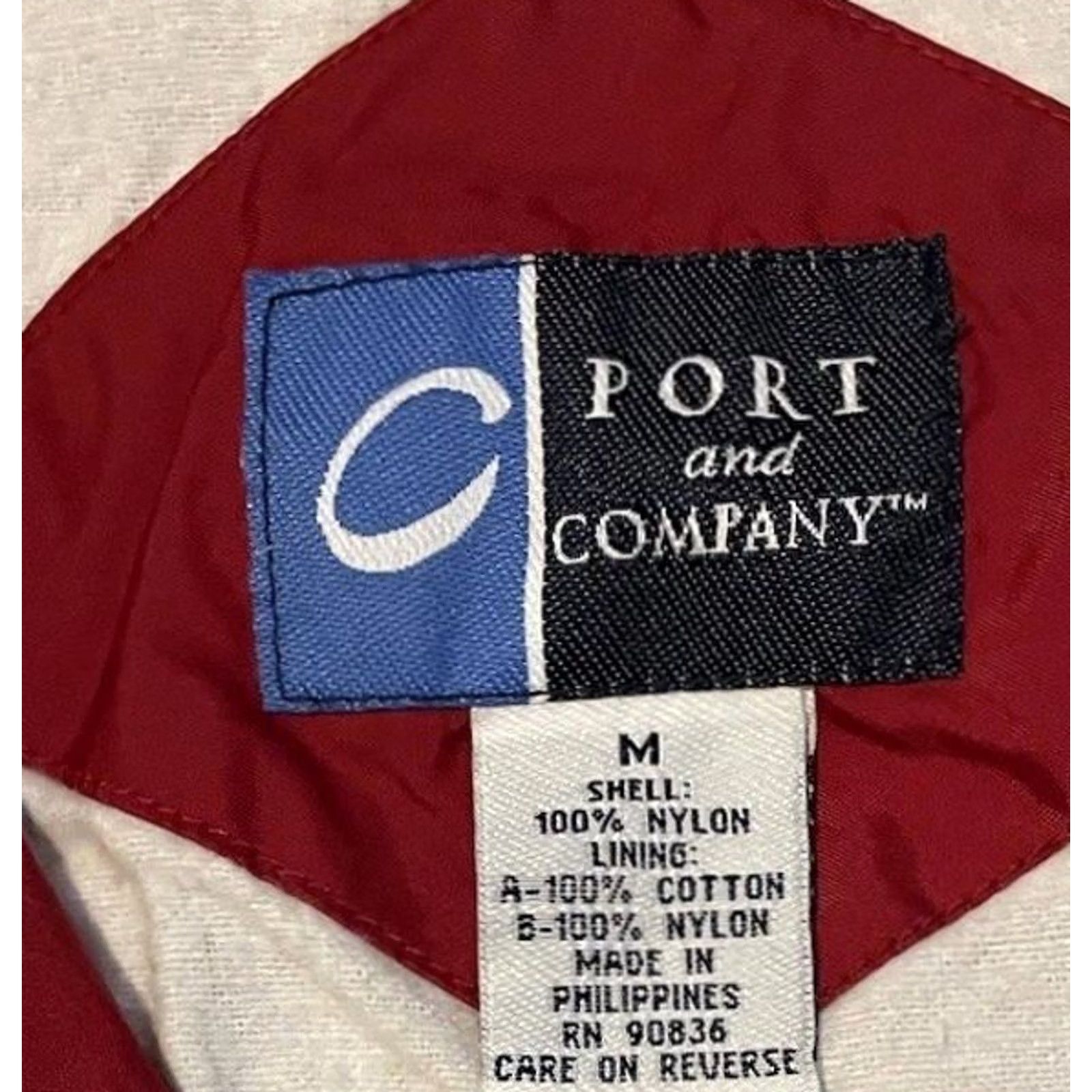 Honda VINTAGE Honda Racing Anorak Jacket M Red Biker 90s Windbreaker Racing Nascar Indy 500 Harley 1/2 Zip Hooded Mens Size US M / EU 48-50 / 2 - 5 Thumbnail