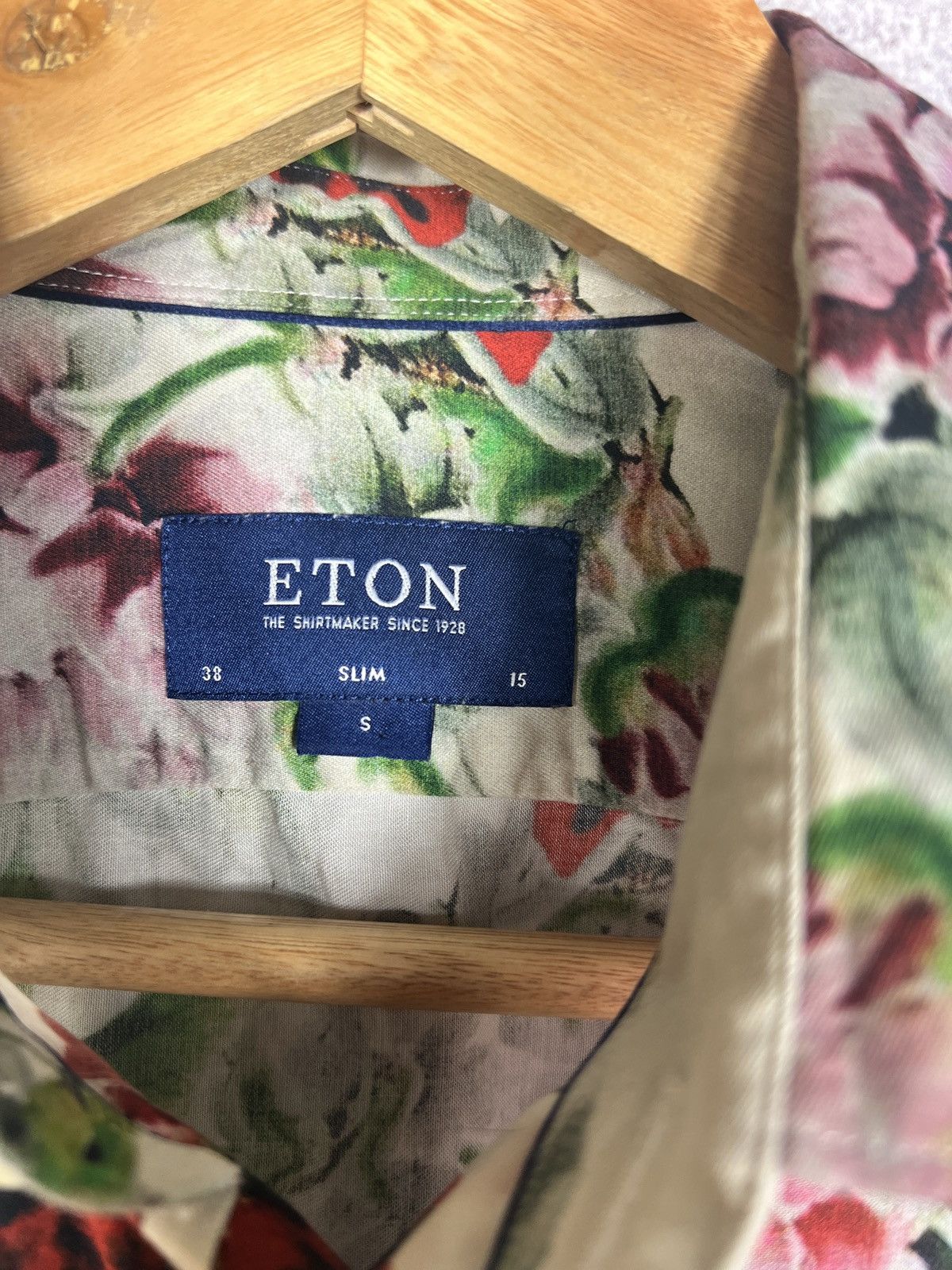 Eton Eton Floral Sumo Shirt Size US S / EU 44-46 / 1 - 5 Thumbnail