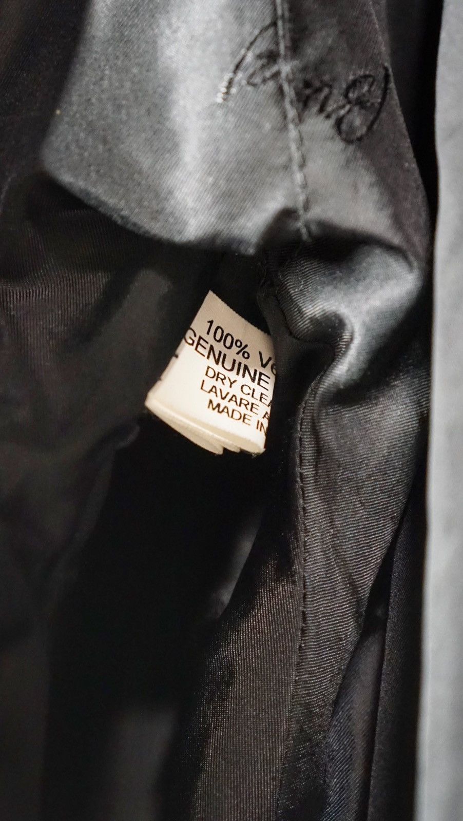 Brioni Black Perforated Leather Jacket - Size 50 (IT)
