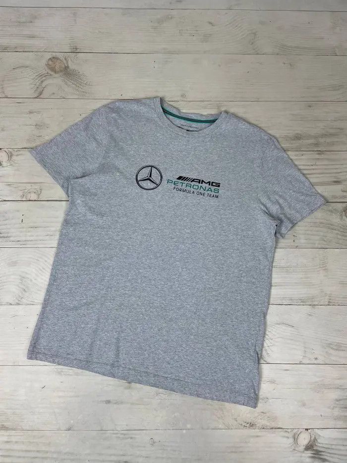 Mercedes-Benz Mercedes Benz AMG Petronas Formula One Team Big Logo T Shirt Size US L / EU 52-54 / 3 - 1 Thumbnail