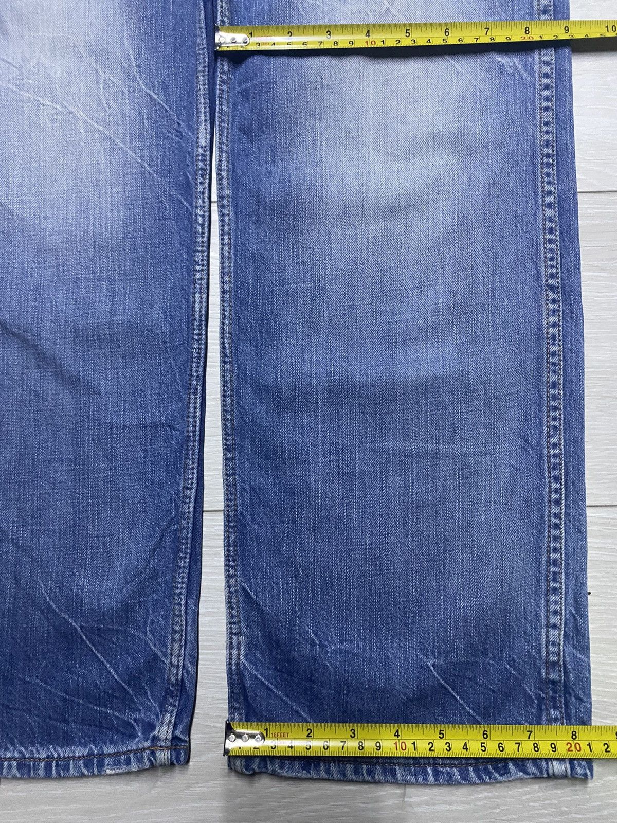 Gap Vintage Gap Denim Buckle Back Faded Loose Jeans Size US 32 / EU 48 - 14 Thumbnail