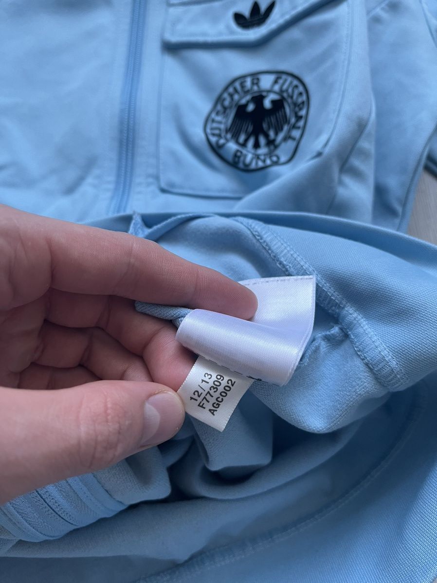 Adidas × Vintage Vintage 90s Adidas Germany Soccer Track Zip Sweatshirt Y2K Size US M / EU 48-50 / 2 - 8 Thumbnail