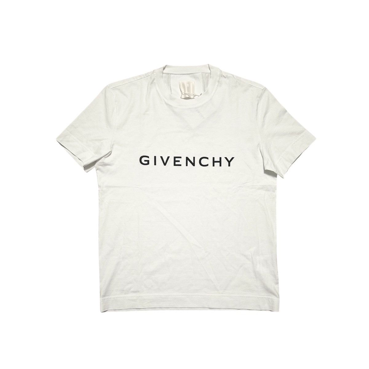 Givenchy New Givenchy Logo White T-shirt Size XL Size US XL / EU 56 / 4 - 1 Thumbnail