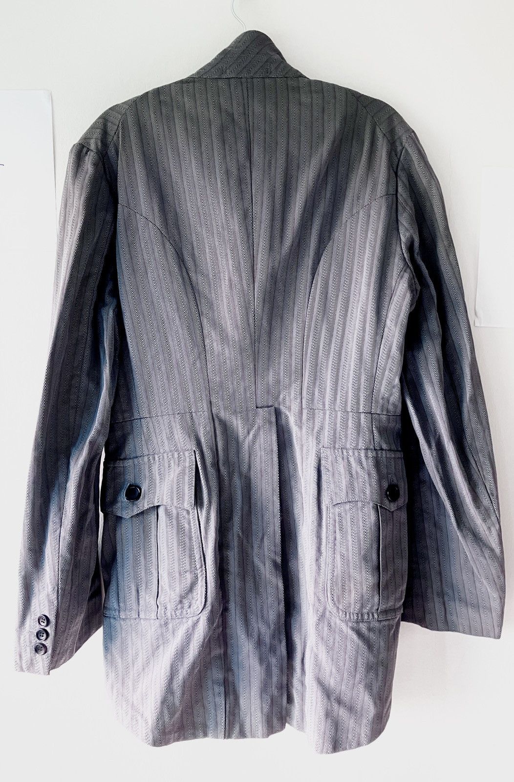 Comme des Garcons Homme Plus Comme des Garçons Homme Plus SS 2003 Boiled Nylon Tailcoat Size 40R - 6 Thumbnail