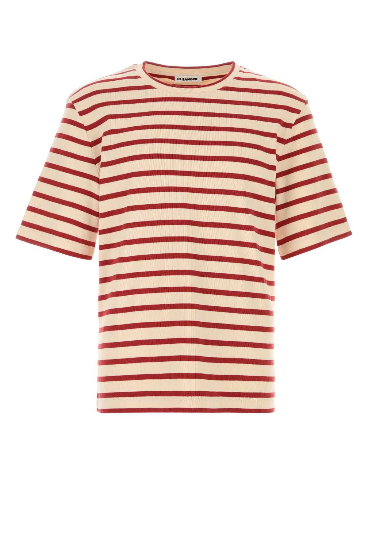 Jil Sander Embroidered Cotton T-Shirt Size US XL / EU 56 / 4 - 1 Thumbnail