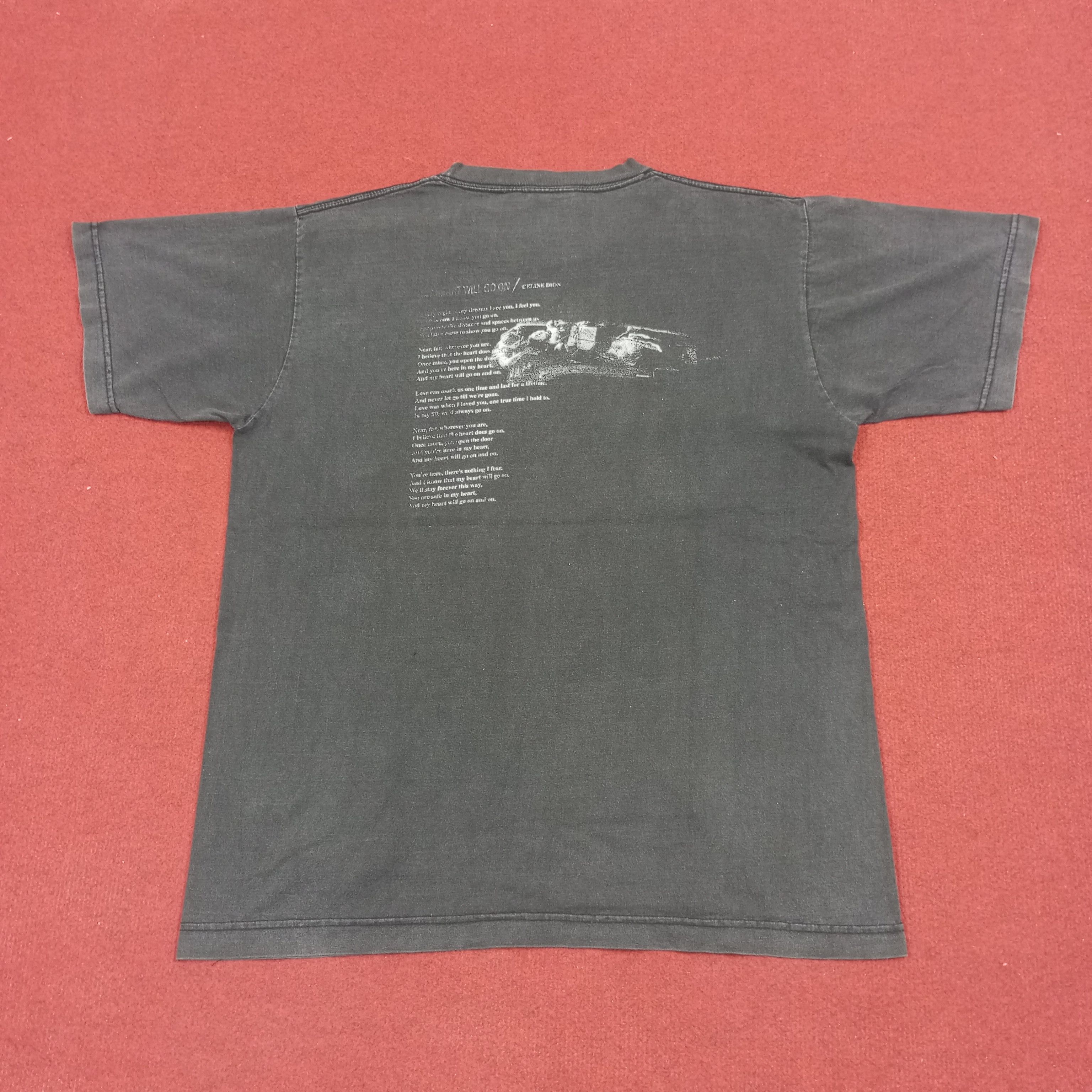 Vintage Titanic American Movie Tshirt Size US L / EU 52-54 / 3 - 3 Thumbnail