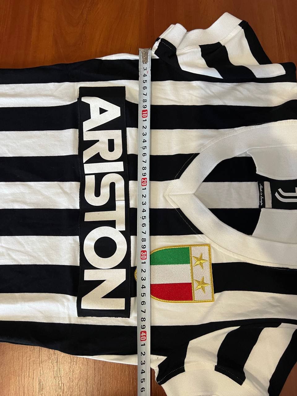 Vintage 1984/85 JUVENTUS FC RETRO REMAKE HOME SOCCER JERSEY SHIRT Size XL / US 12-14 / IT 48-50 - 15 Thumbnail