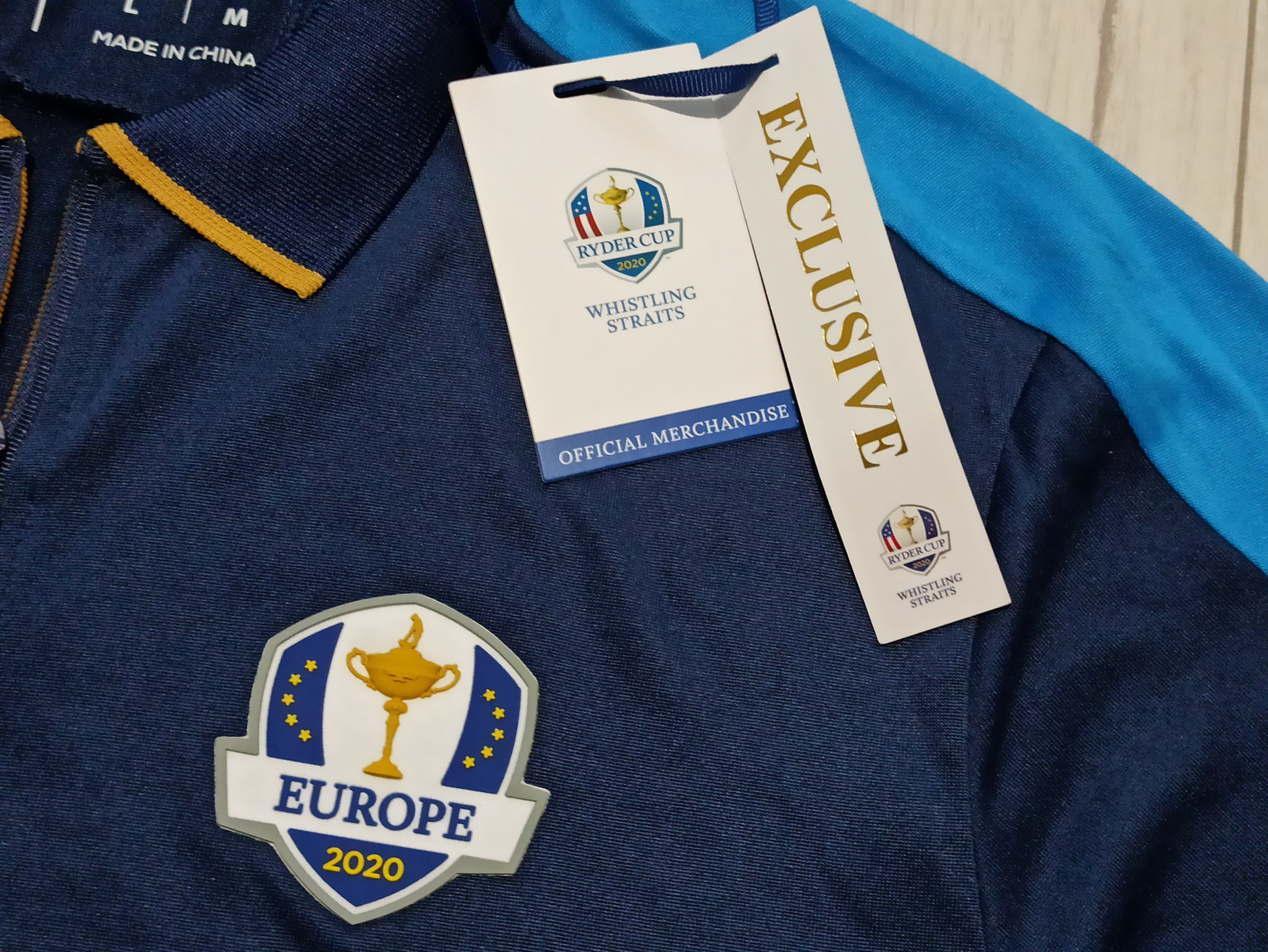 Other Ryder Cup 2020 Zip Polo T Shirt Size US M / EU 48-50 / 2 - 2 Thumbnail