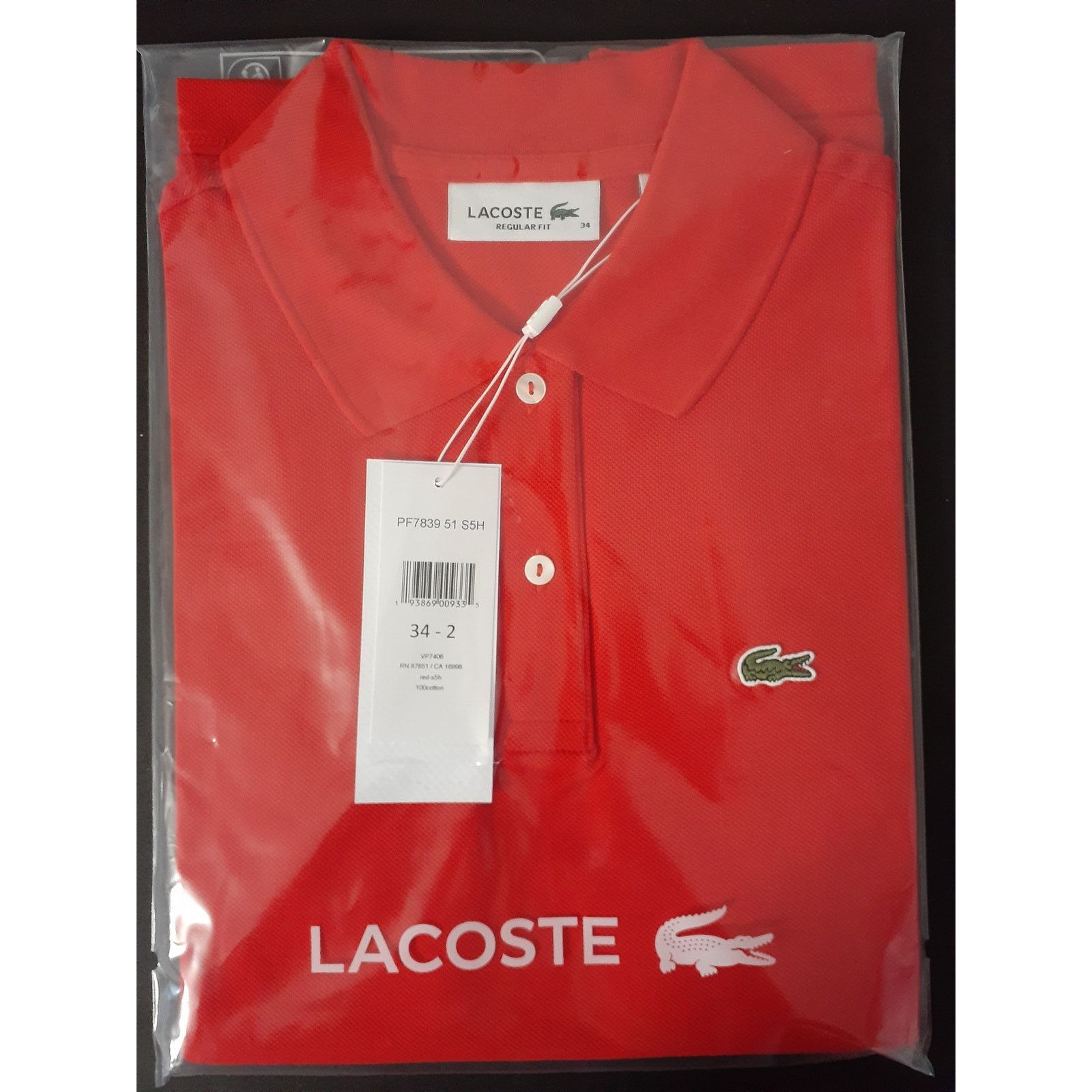 Lacoste Lacoste Women's Classic Fit Petit Piqu Polo, Corrida, 2 Size XS / US 0-2 / IT 36-38 - 2 Thumbnail