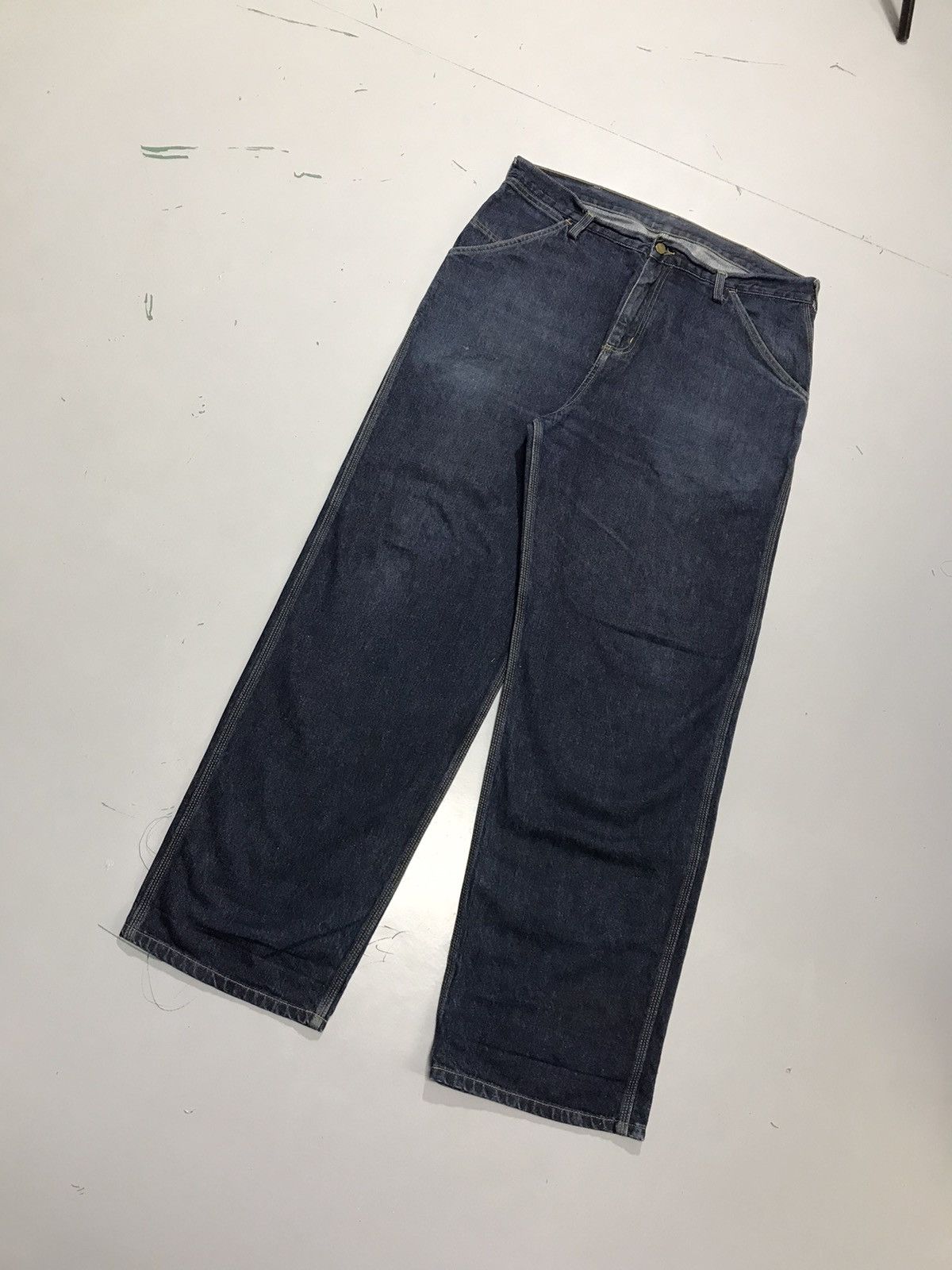Carhartt Vintage Carhartt damaged pant workwear Size US 38 / EU 54 - 3 Thumbnail