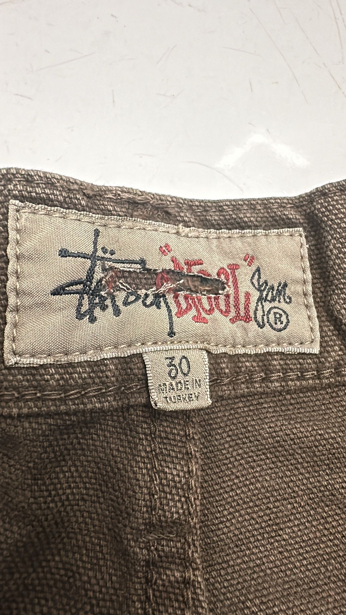 Stussy × Vintage Stüssy Big Ol Short Brown Size 30 Size US 30 / EU 46 - 6 Thumbnail