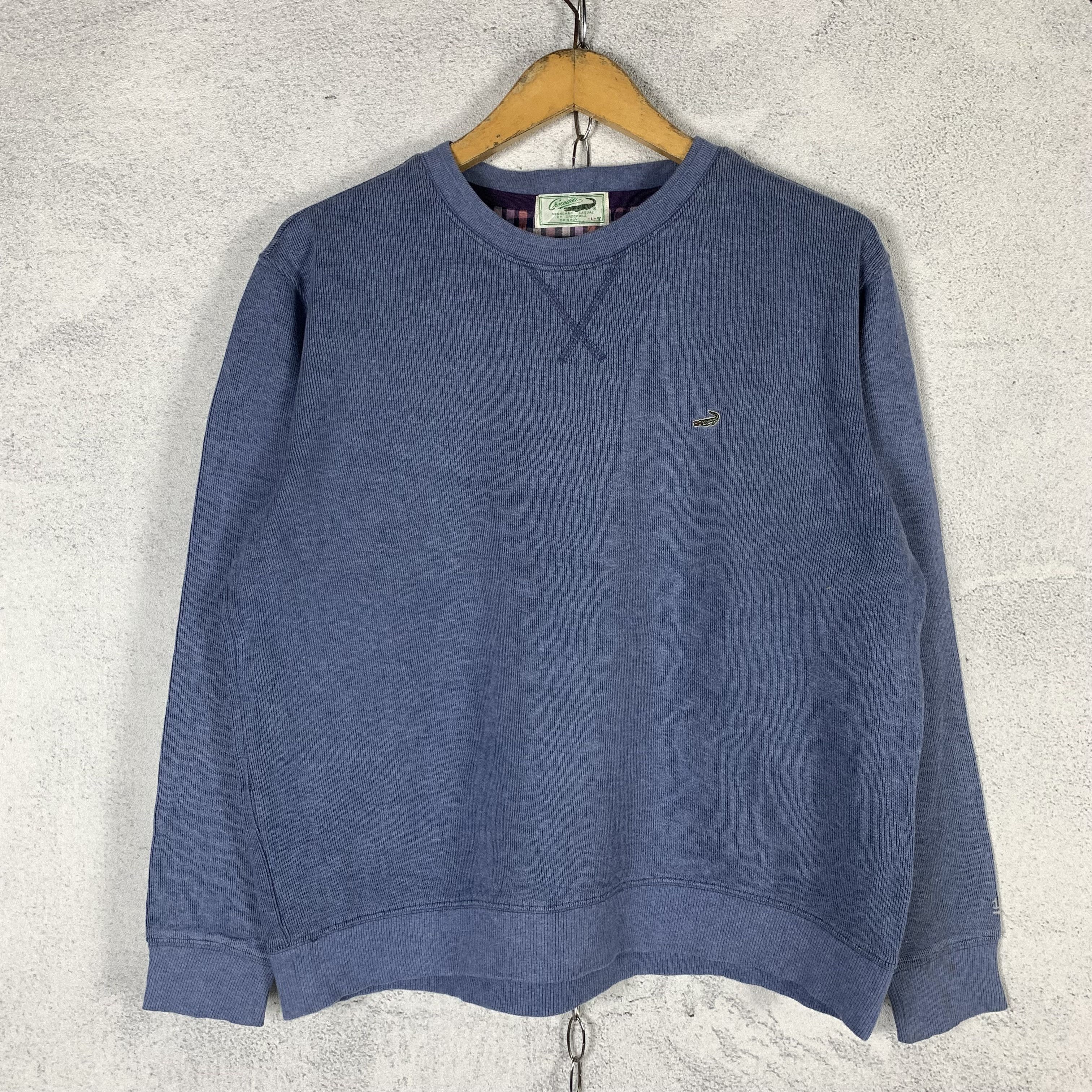Japanese Brand Vintage 90s Crocodile Baggy Sweatshirt Crewneck Size US M / EU 48-50 / 2 - 1 Thumbnail