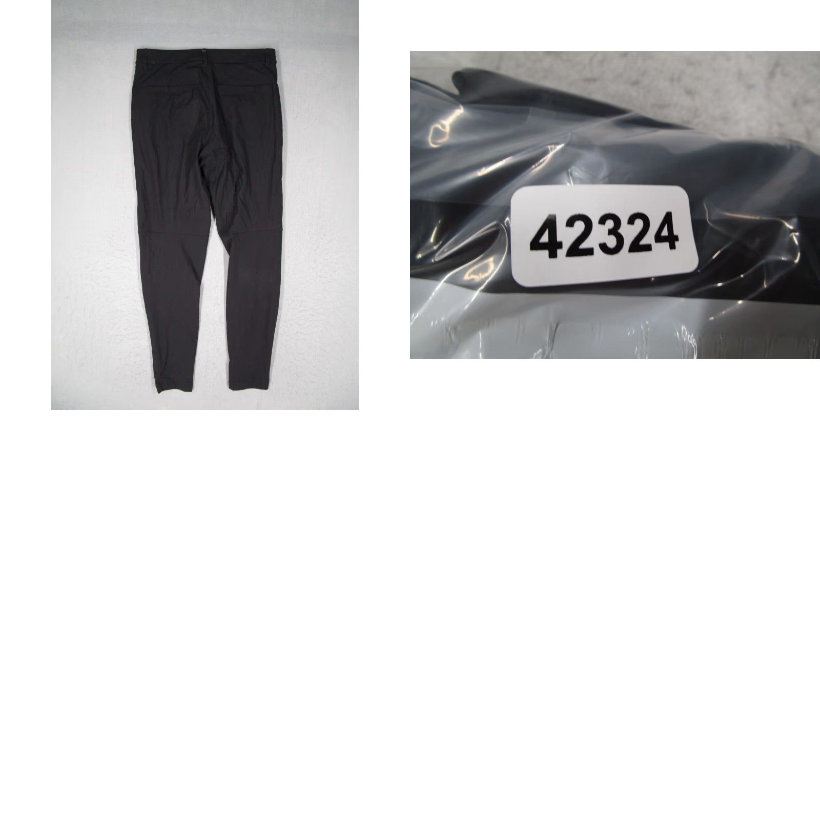 Lululemon Lululemon Pants Mens 31 Black Slim Fit Commission Casual Tapered Workwear 31x29 Size US 31 - 8 Thumbnail