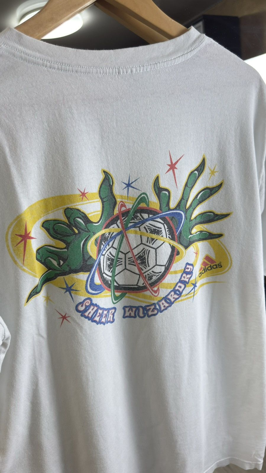 Adidas Vintage Adidas KC Wizards Sheer Wizardry Graphic Tee Size US M / EU 48-50 / 2 - 2 Thumbnail