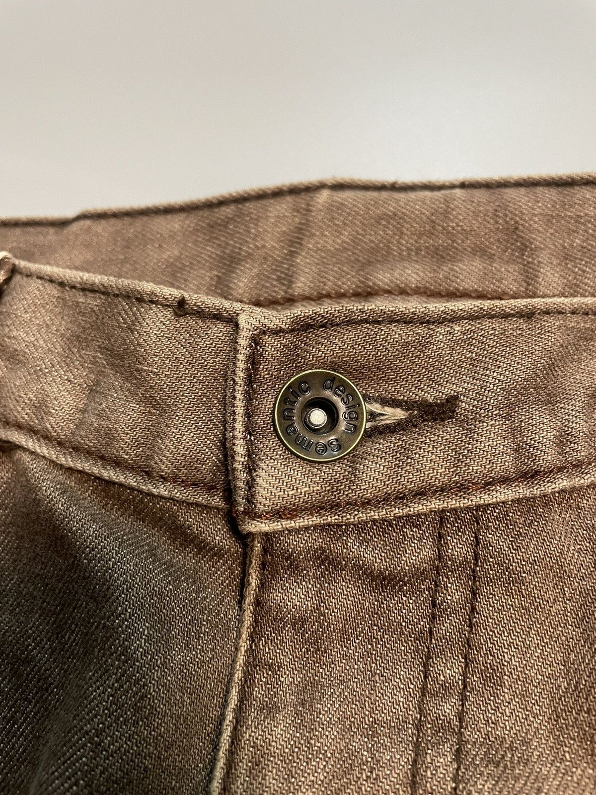 If Six Was Nine Snake Skin Semantic Design Denim Size US 32 / EU 48 - 6 Thumbnail