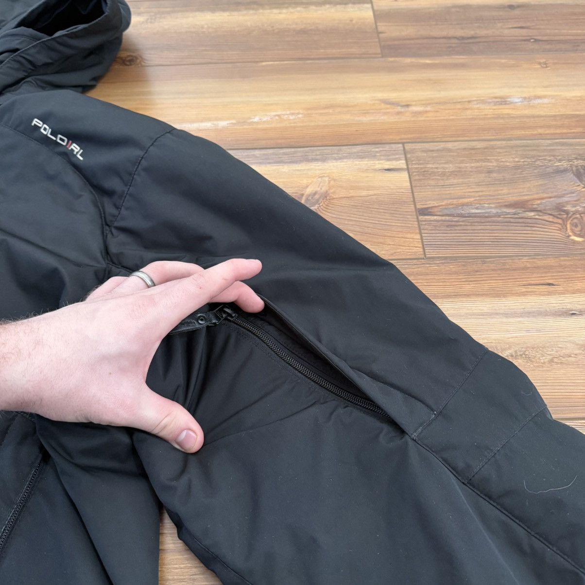 Polo Ralph Lauren Vintage Black Polo Ralph Lauren Lined Puffer Winter Jacket Size US XXL / EU 58 / 5 - 3 Thumbnail