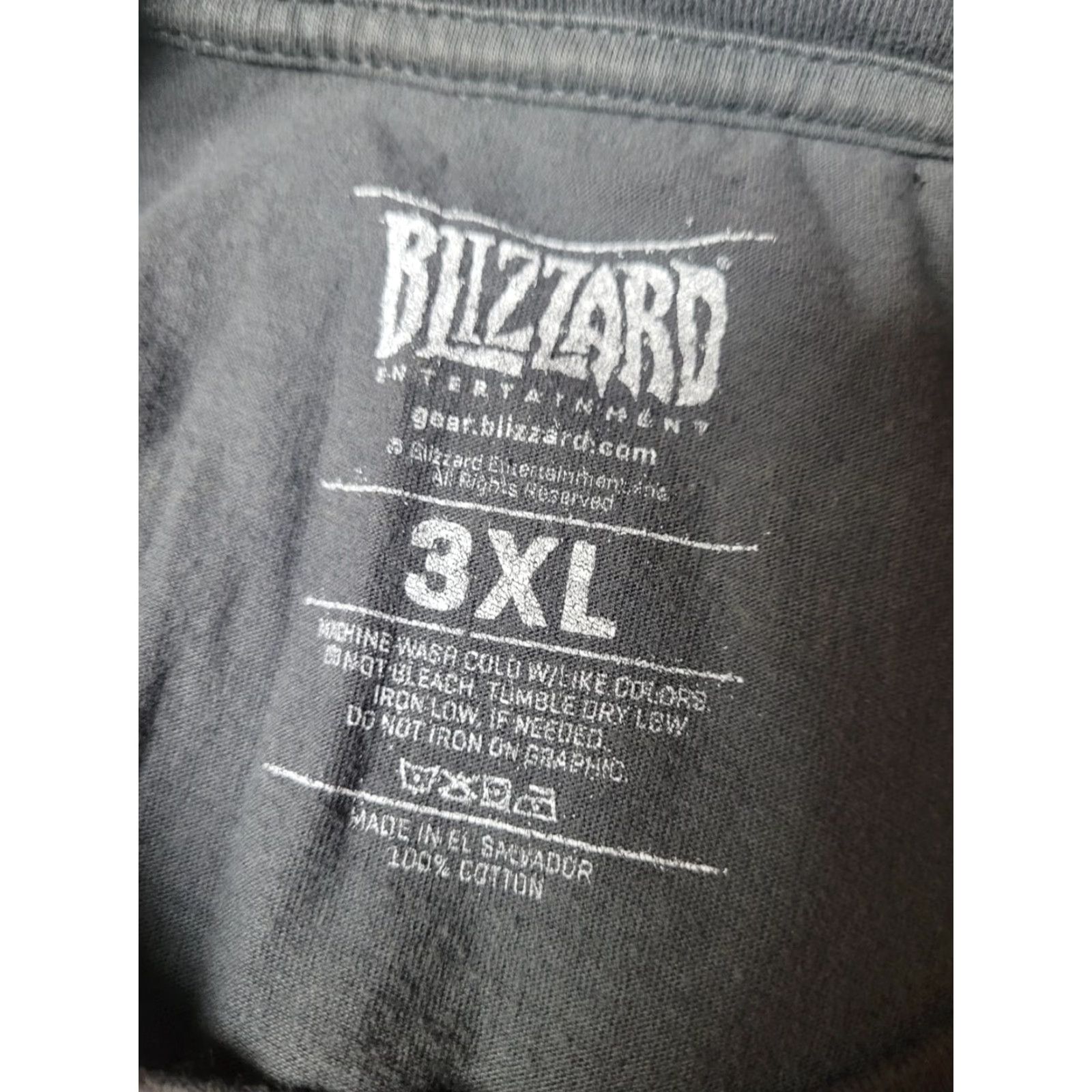 Vintage Blizzard Entertainment Hearthstone T-Shirt 3XL Mens Gray Cotton Short Sleeve Crew Neck Graphic Tee Video Games 00s Size US XXL / EU 58 / 5 - 5 Thumbnail
