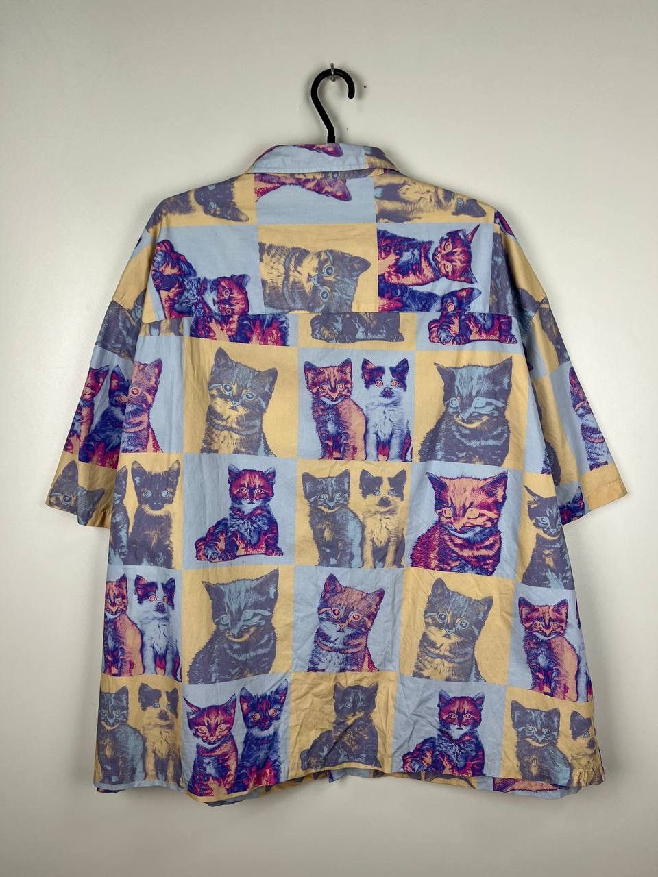 Vintage Cat crazy shirt size XXL Size US XXL / EU 58 / 5 - 2 Thumbnail