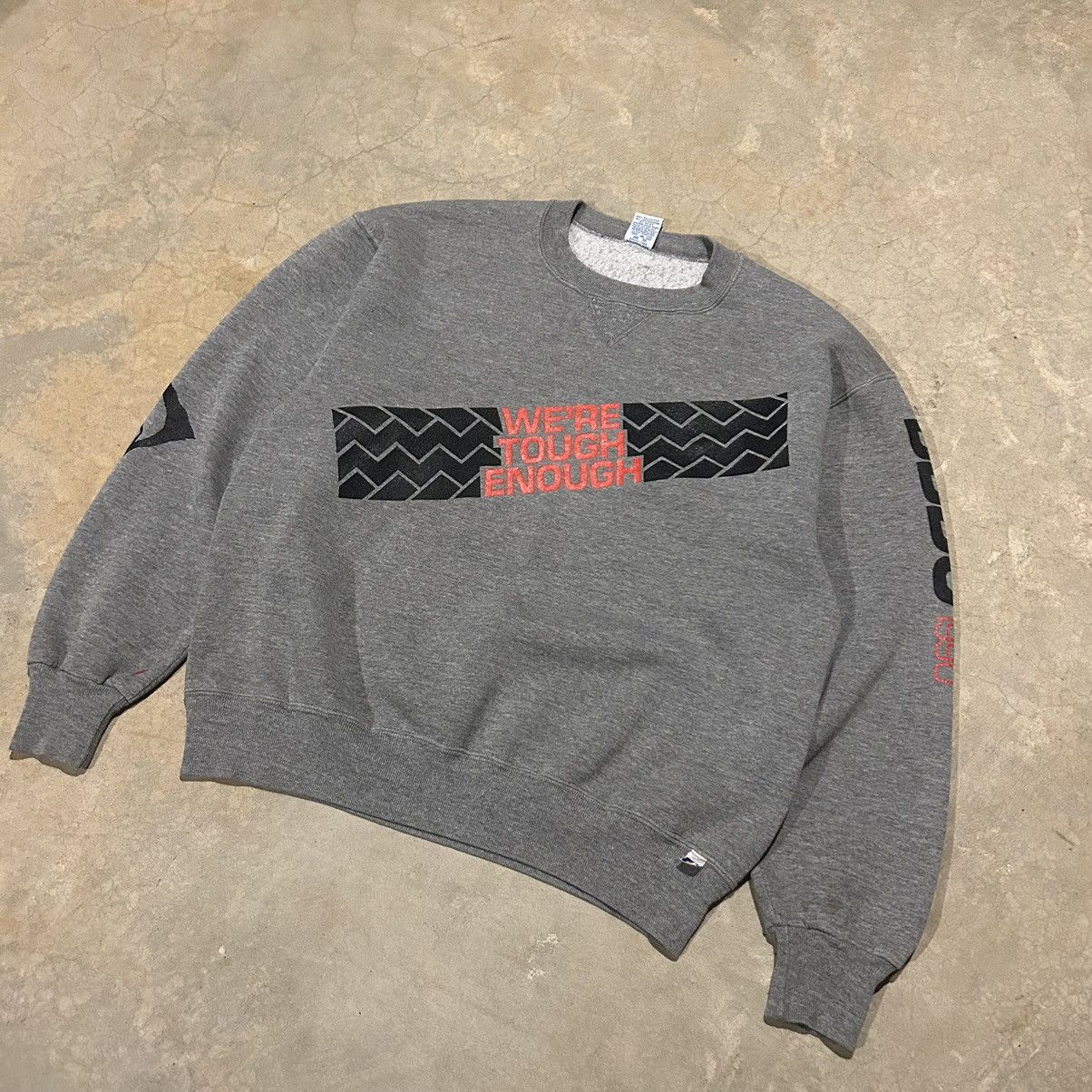 Russell Athletic × Vintage Crazy Vintage 90s Dodge Trucks Palm Springs Crewneck Size US M / EU 48-50 / 2 - 2 Thumbnail