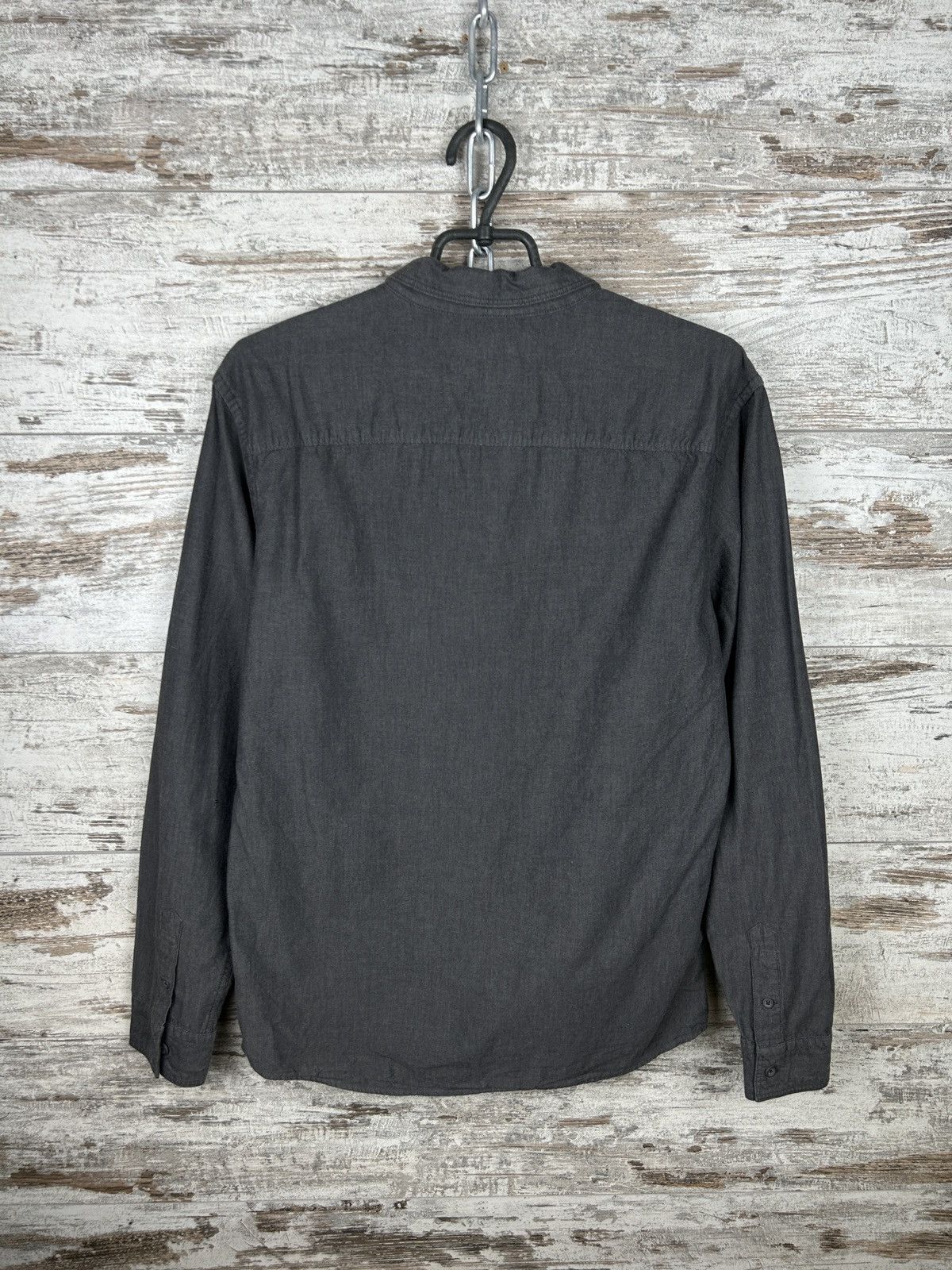 Allsaints Mens Vintage AllSaints Shirts button up luxury grey Japanese Size US S / EU 44-46 / 1 - 12 Thumbnail