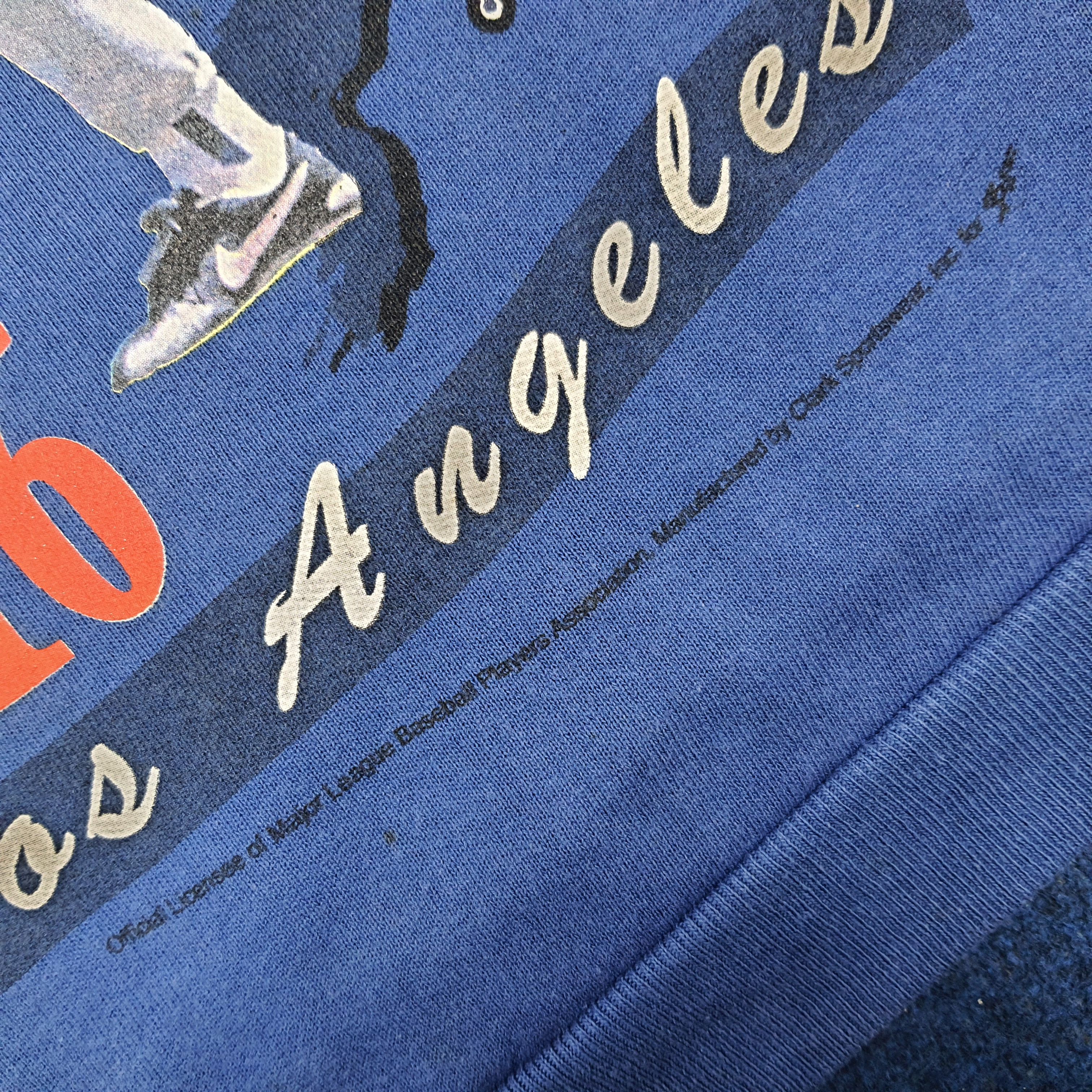 Jerzees Vintage Hideo Nomo Los Angeles Dodgers Sweatshirt C300N12 Size US M / EU 48-50 / 2 - 3 Thumbnail