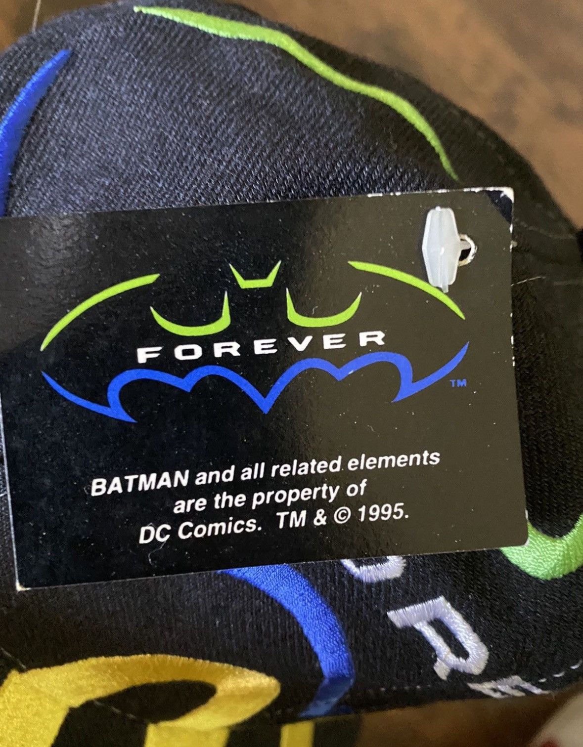 DC Comics × NASCAR × Vintage 1995 Batman Mcdonalds Vintage NASCAR SnapBack Hat. Size ONE SIZE - 5 Thumbnail