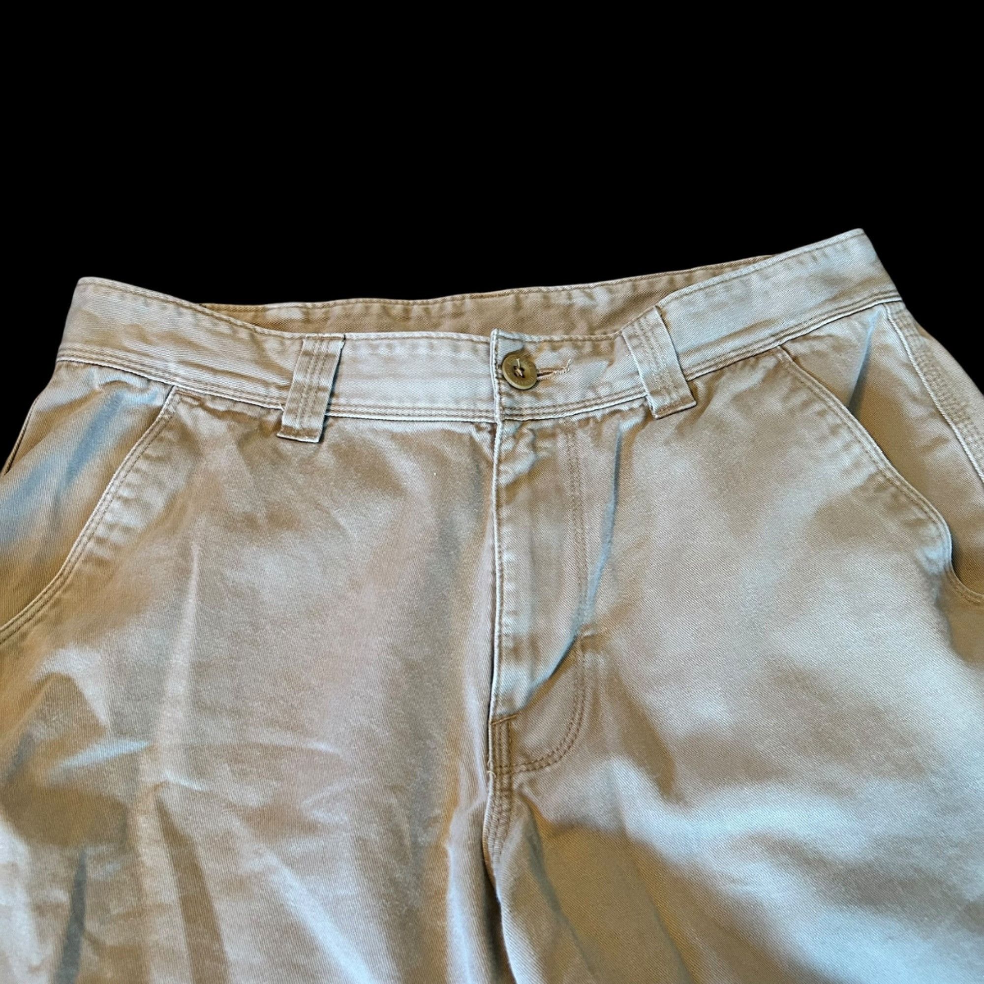 The North Face The North Face 100% Cotton Khaki Shorts 30 Size US 30 / EU 46 - 3 Thumbnail