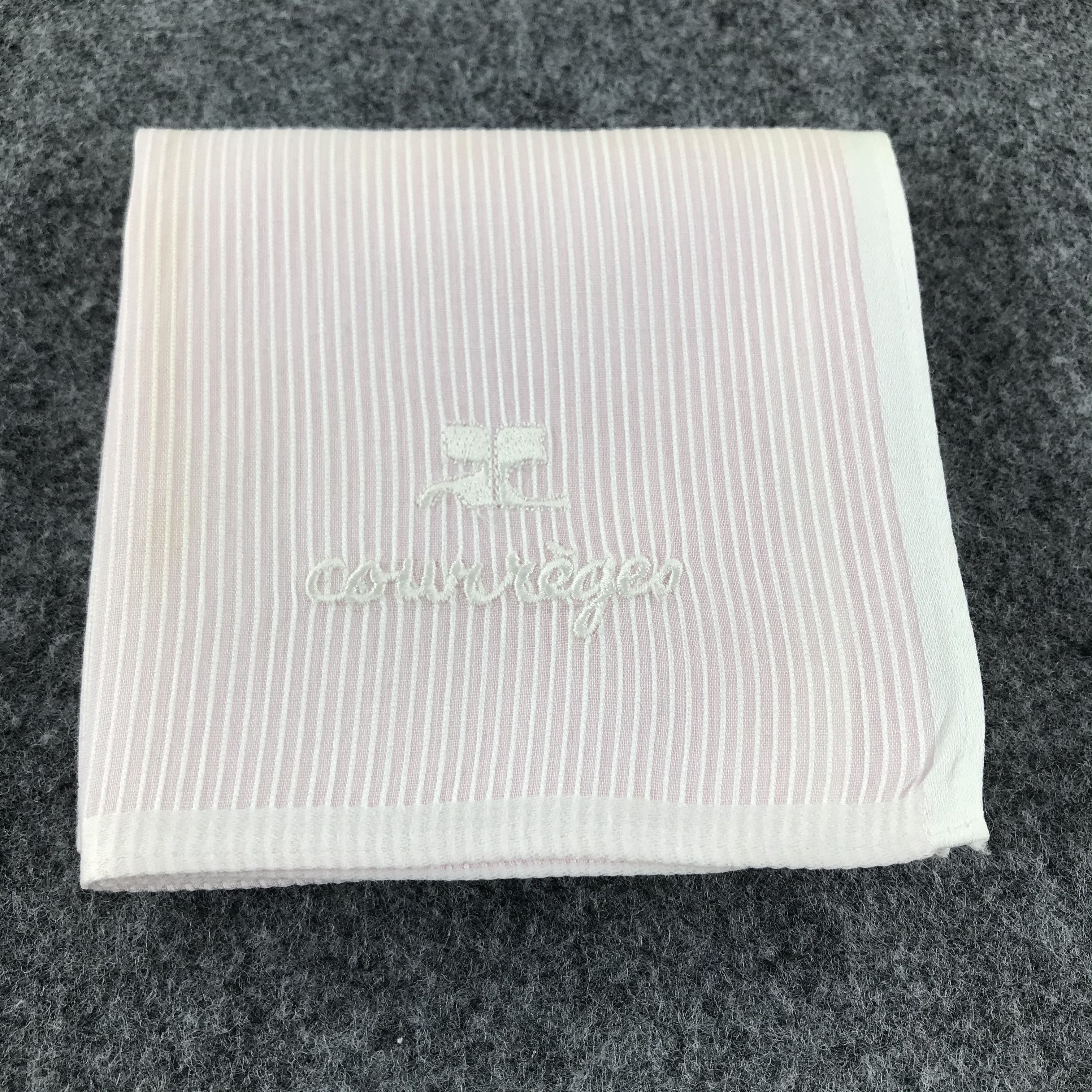 Courreges × Vintage Courreges Handkerchief Neckerchief Bandana H259 Size ONE SIZE - 7 Thumbnail