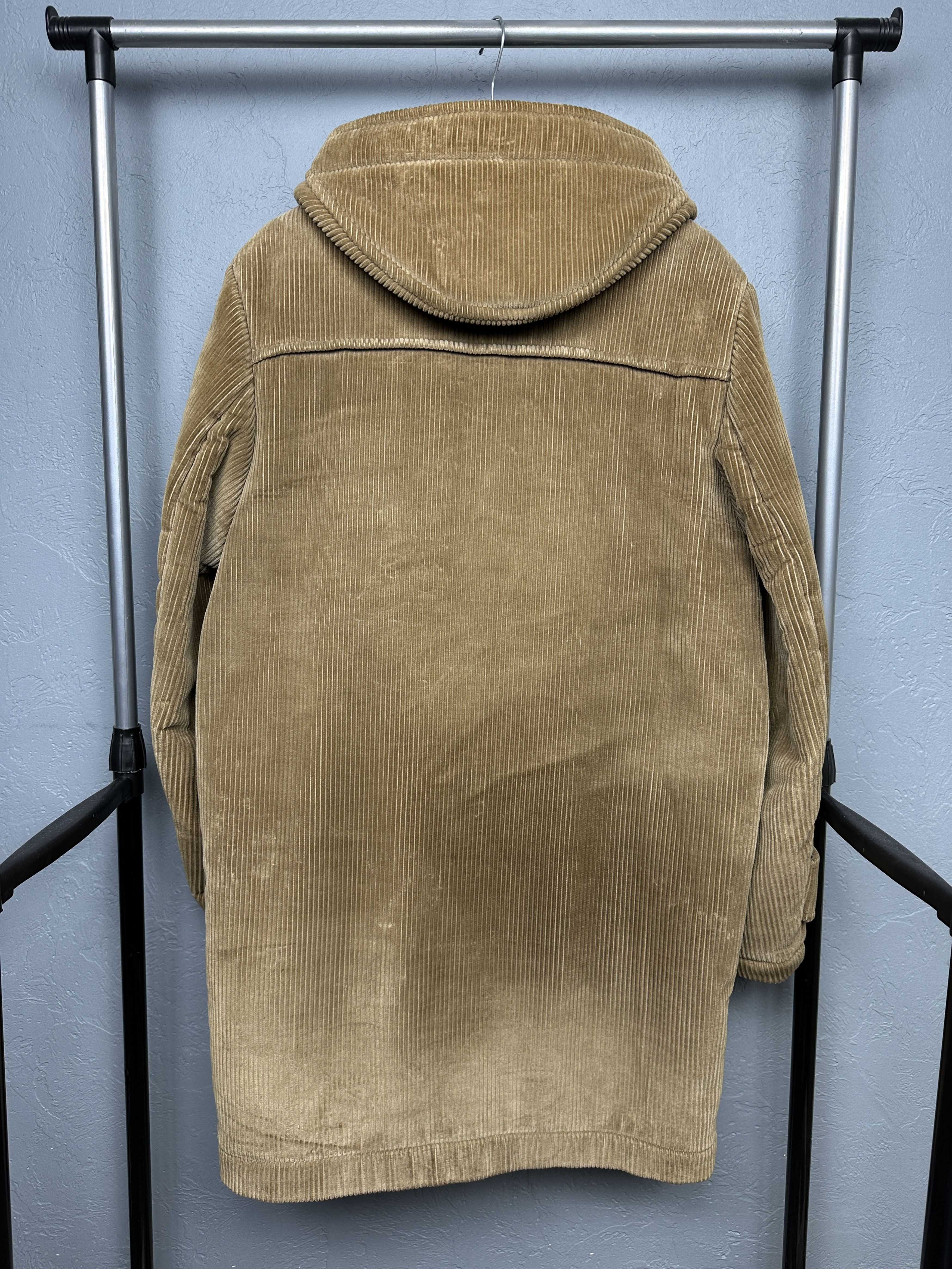 Gloverall Gloverall Mens Wool Sherpa Corduroy Duffle Coat Jacket Size US L / EU 52-54 / 3 - 7 Thumbnail